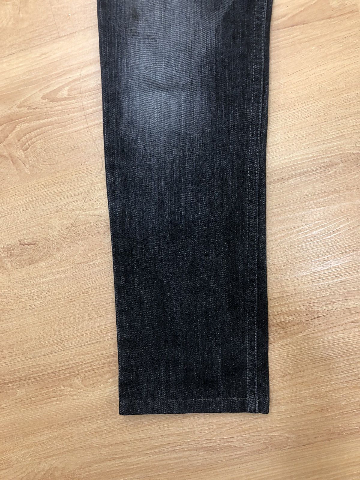 Katharine Hamnett London HAMNETT distressed denim jeans black Size US 31 - 6 Thumbnail