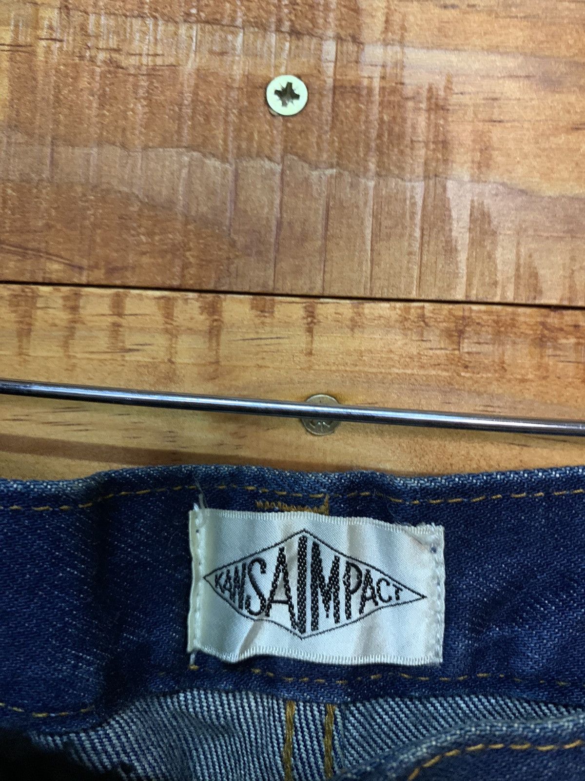 Kansai Yamamoto Vintage 90s Kansai Impact Jeans Size US 31 - 6 Thumbnail