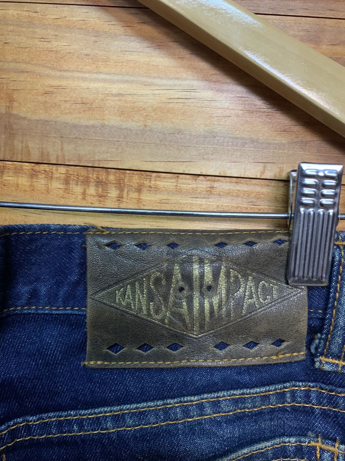 Kansai Yamamoto Vintage 90s Kansai Impact Jeans Size US 31 - 8 Thumbnail