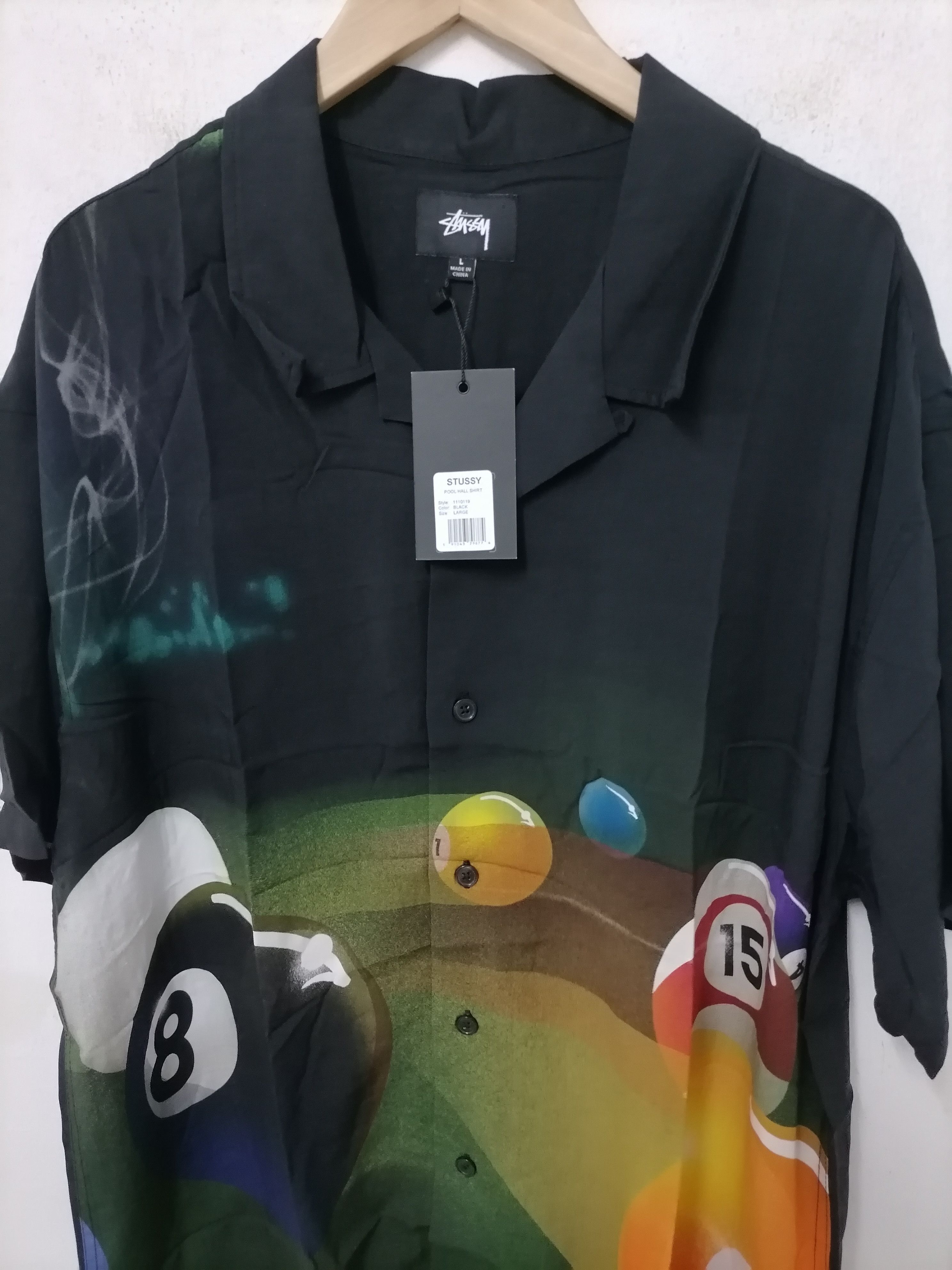 Stussy Stussy Pool Hall Shirt Rayon | Grailed