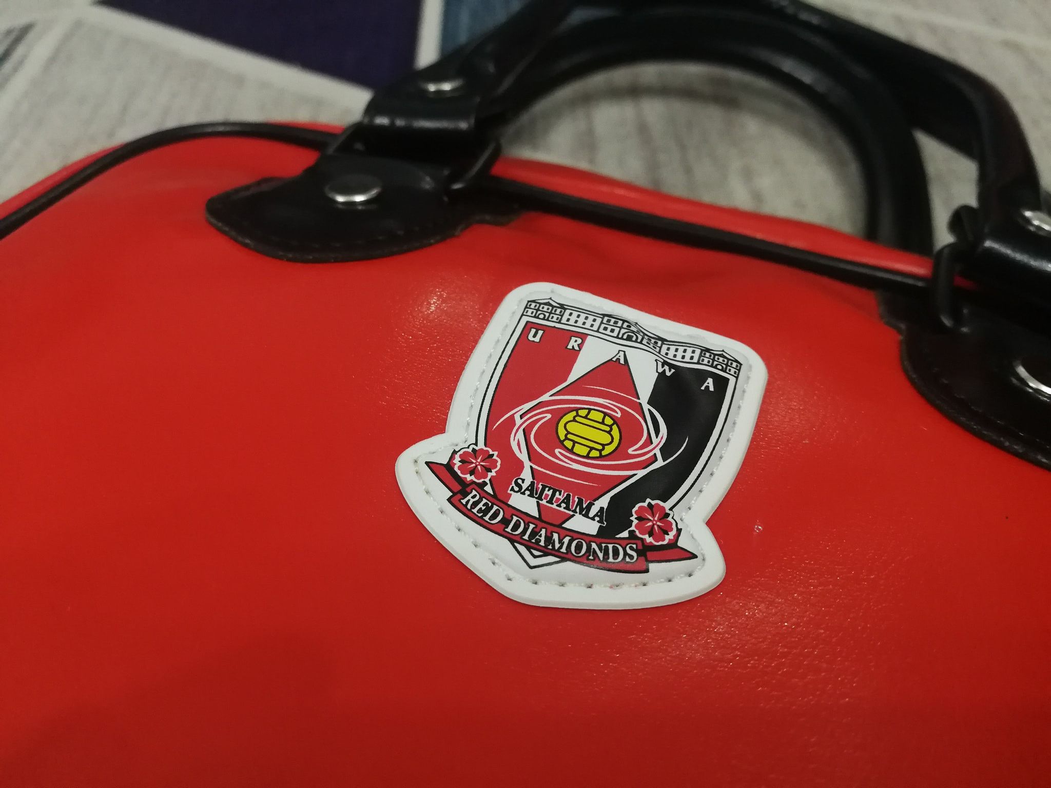 Vintage Urawa Red tote beg