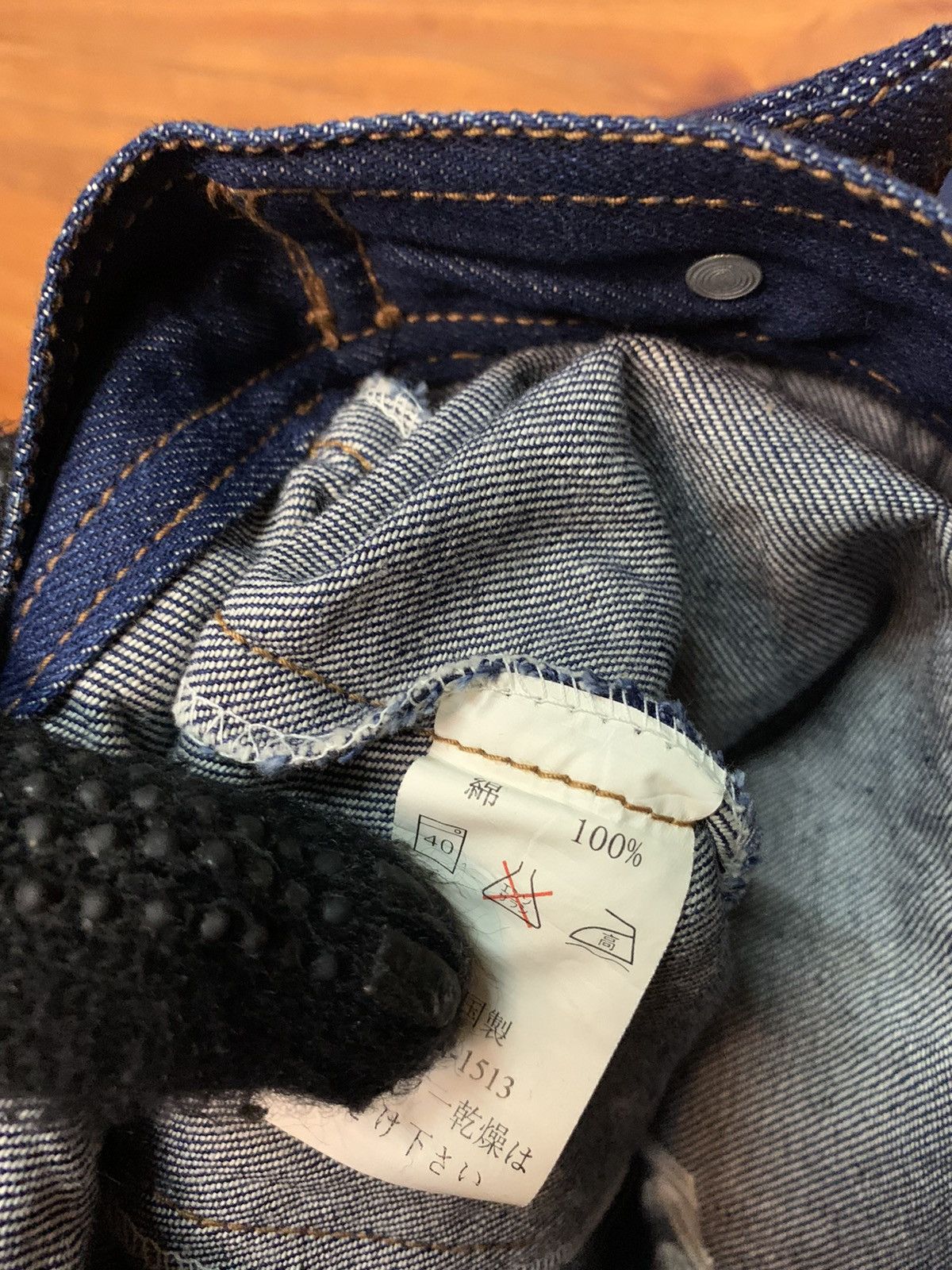 Japanese Brand Embroidered Kochikame Denim Trucker Jacket Size US L / EU 52-54 / 3 - 10 Thumbnail