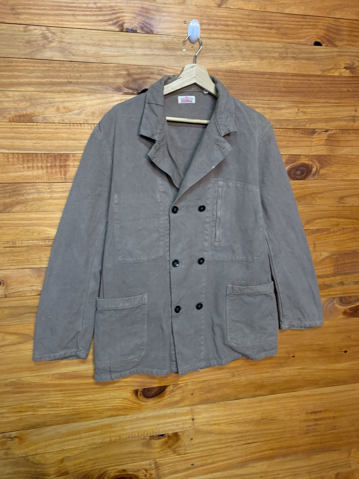 HOLLYWOOD RANCH MARKET Vintage HR MARKET CHORE JACKET MADE IN JAPAN Size US M / EU 48-50 / 2 - 3 Thumbnail