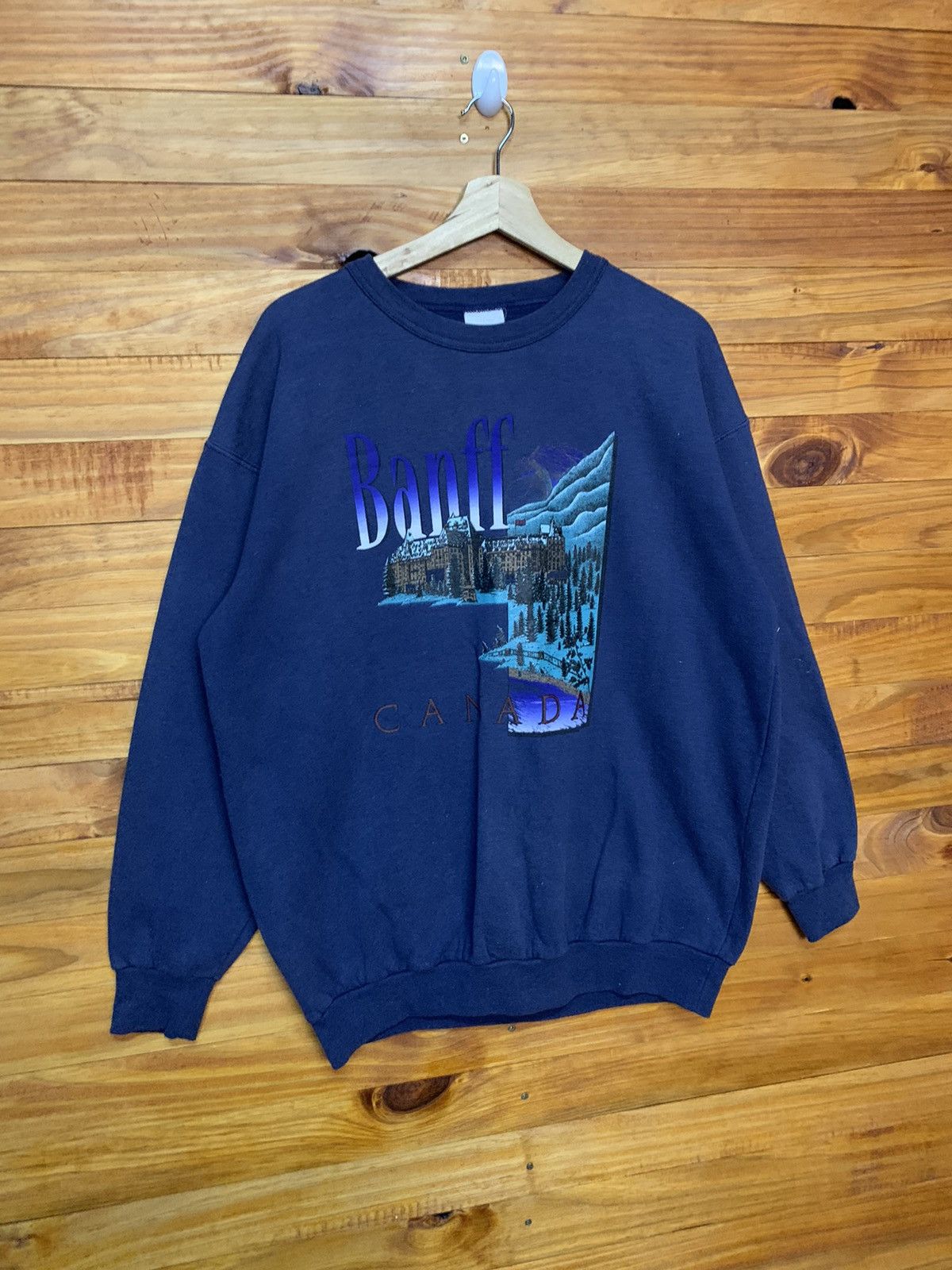 Vintage Vintage Banff Canada Made In USA Size US L / EU 52-54 / 3 - 3 Thumbnail