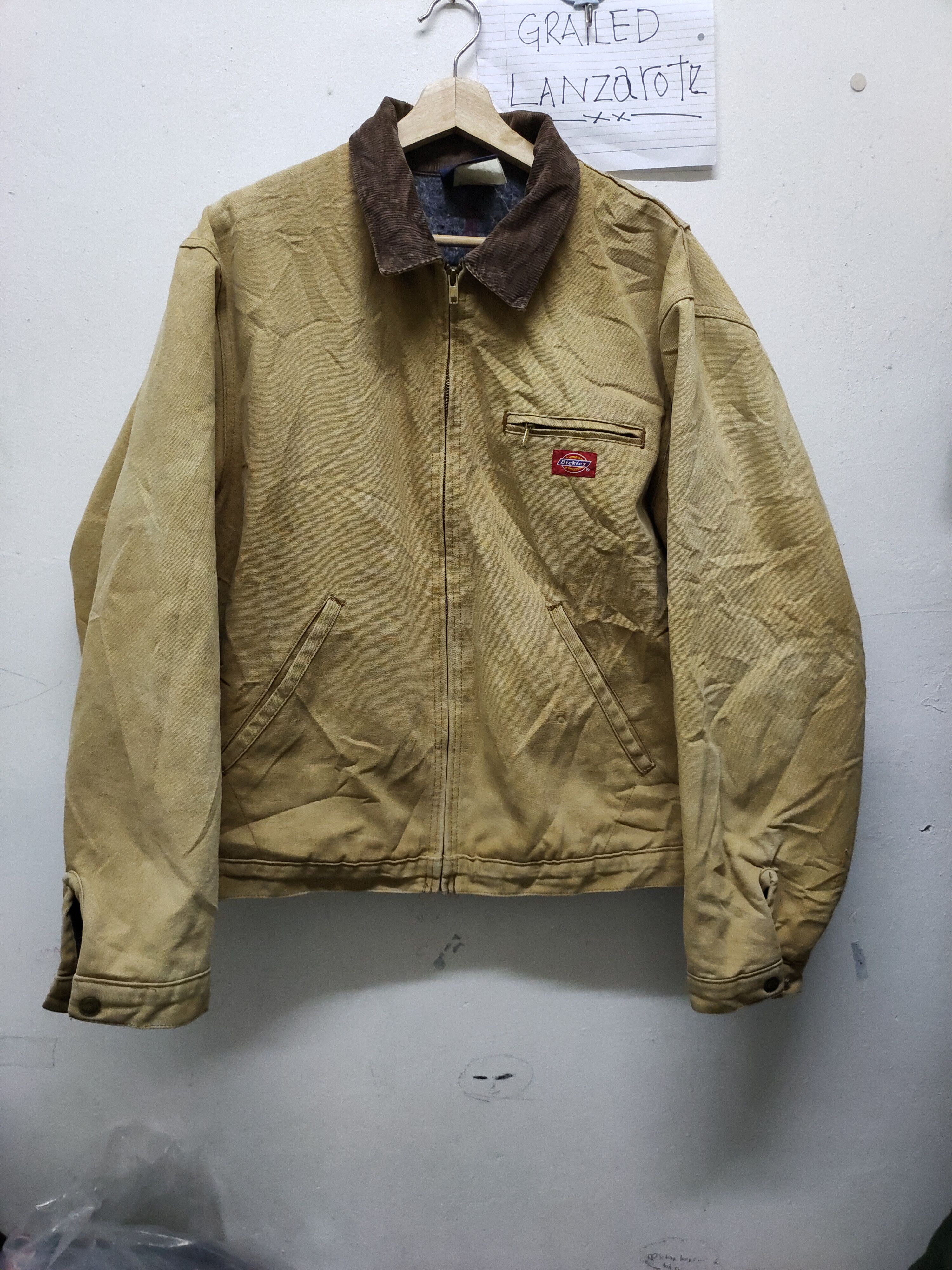 Dickies Dickies USA vintage zip jacket pocket Denim Size US L / EU 52-54 / 3 - 1 Thumbnail