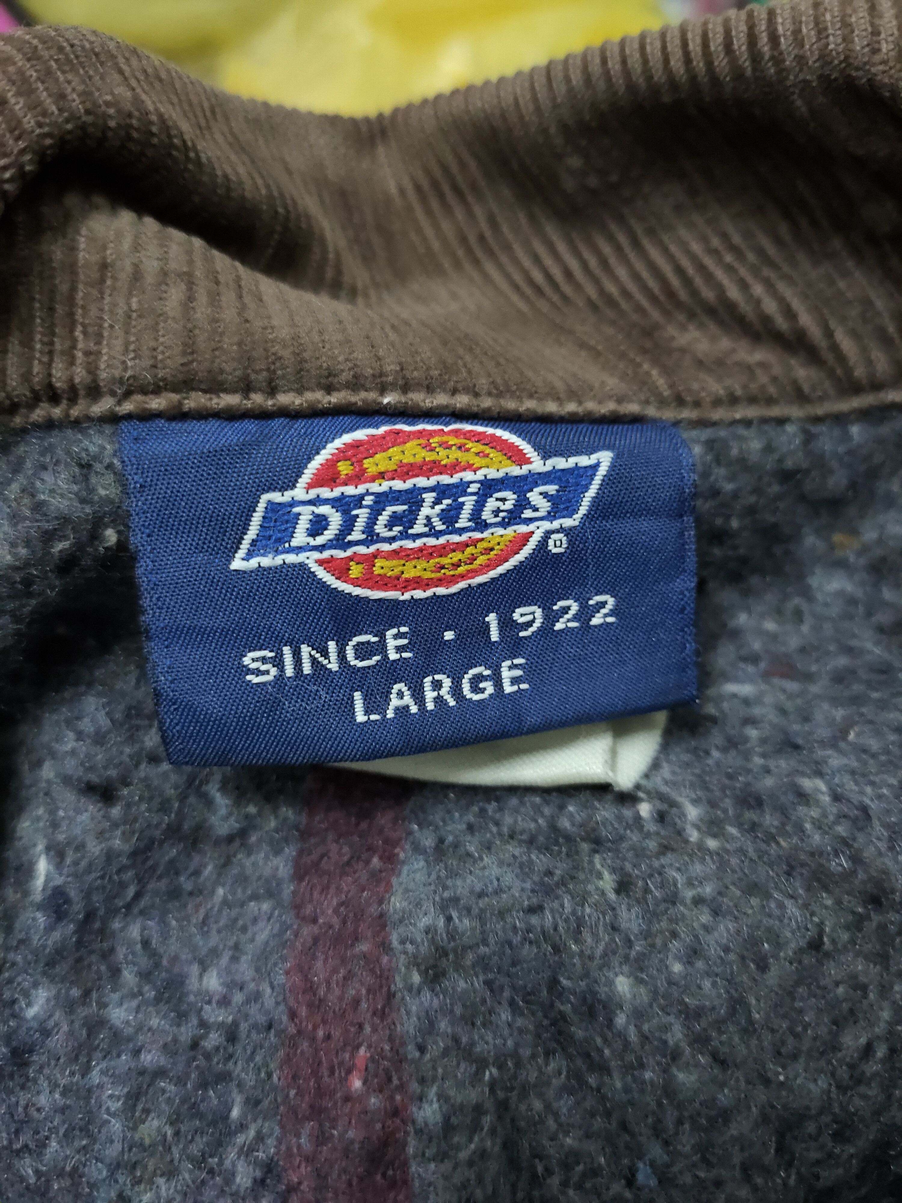 Dickies Dickies USA vintage zip jacket pocket Denim Size US L / EU 52-54 / 3 - 6 Thumbnail