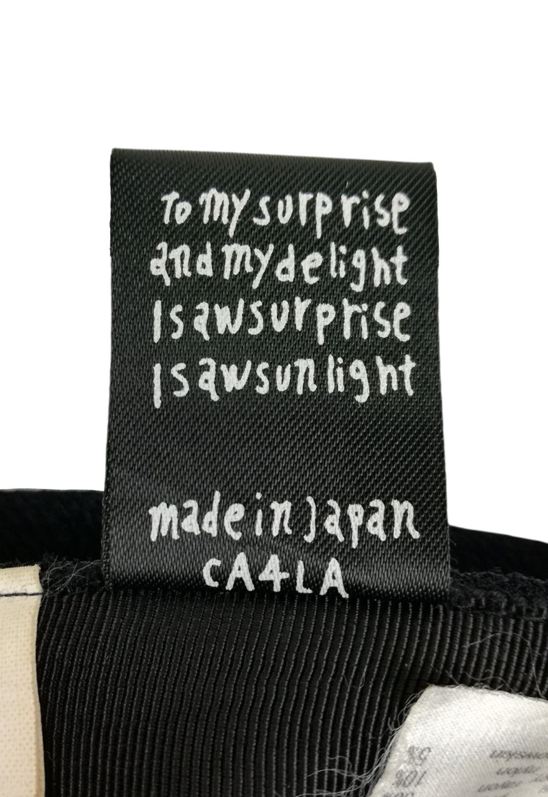 CA4LA 🔥Ca4la 🎌 Design Music Rock 👨‍🎤 To My Surprise Hat Cap Size ONE SIZE - 18 Thumbnail