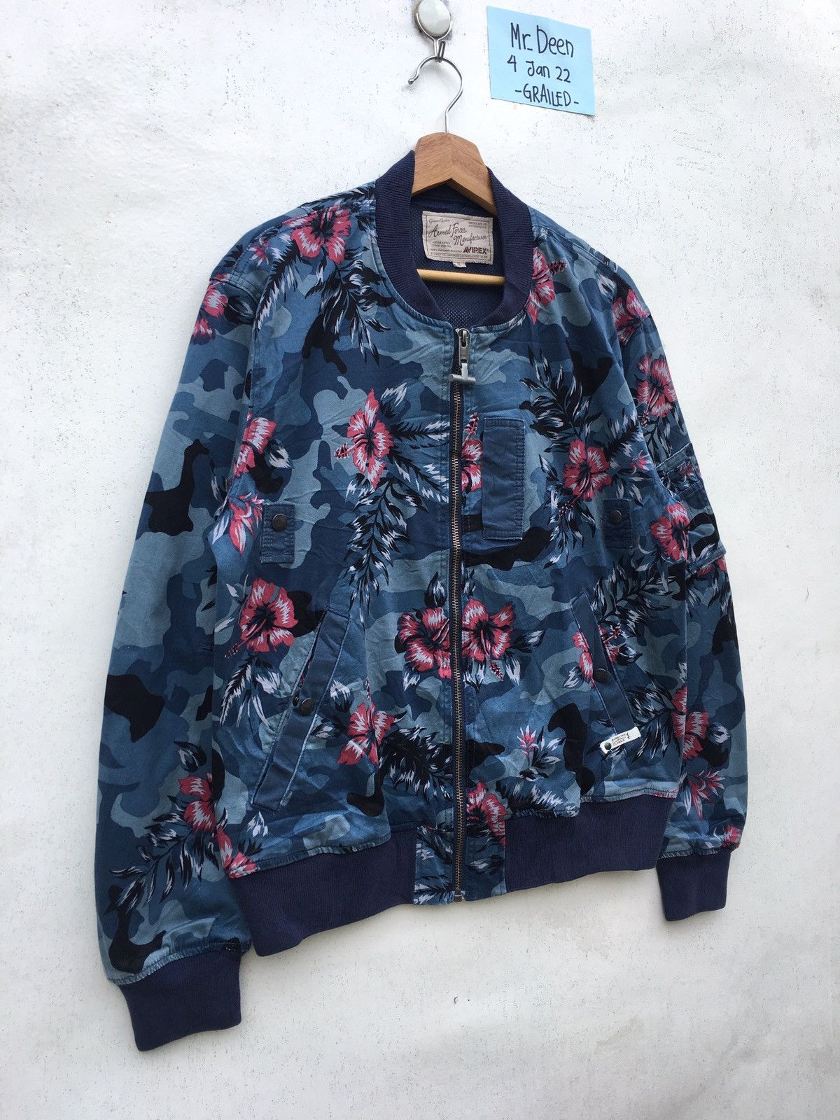 Avirex Rare Avirex Floral Hibiscus Jacket Size US L / EU 52-54 / 3 - 2 Thumbnail