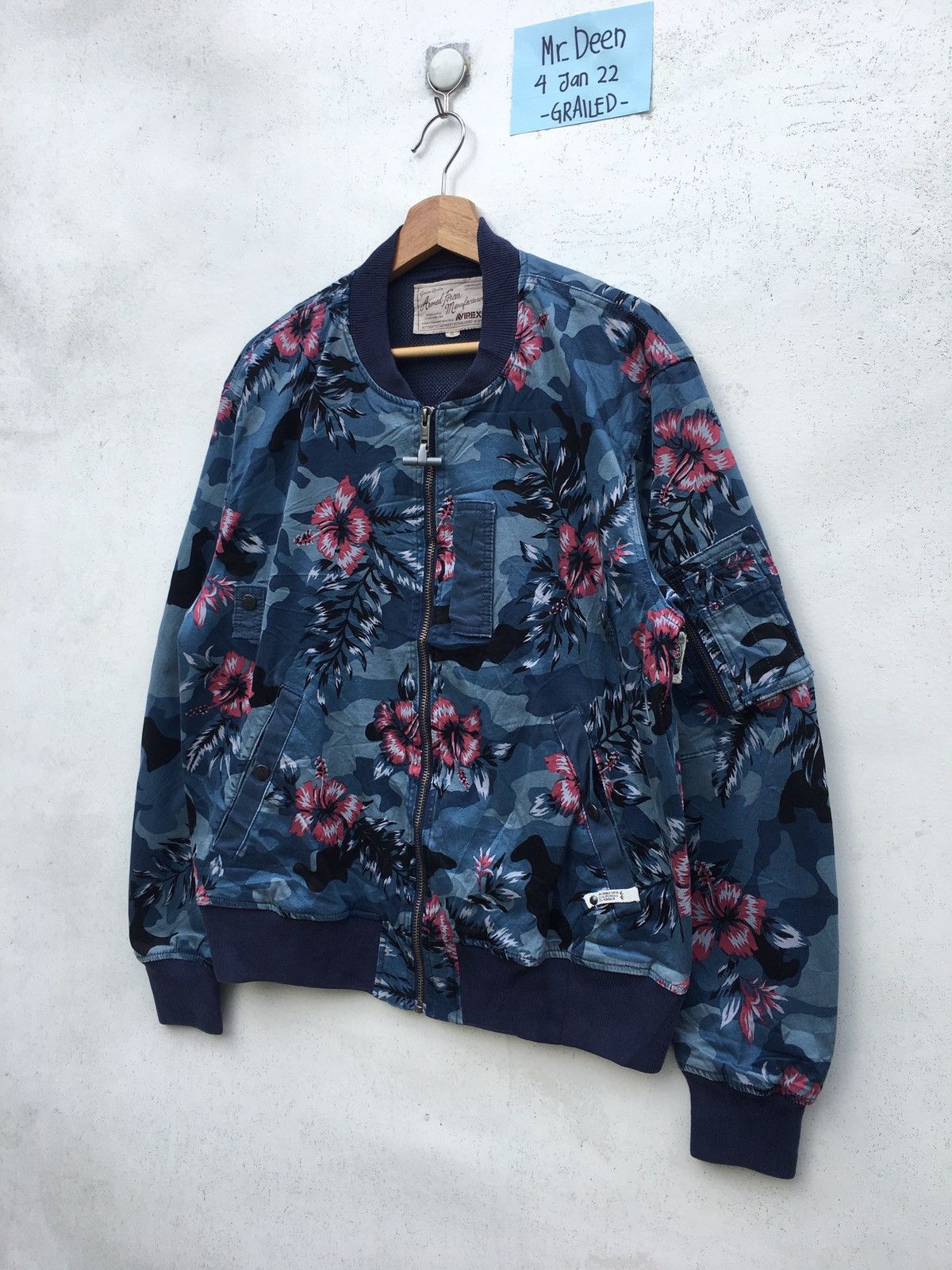 Avirex Rare Avirex Floral Hibiscus Jacket Size US L / EU 52-54 / 3 - 3 Thumbnail