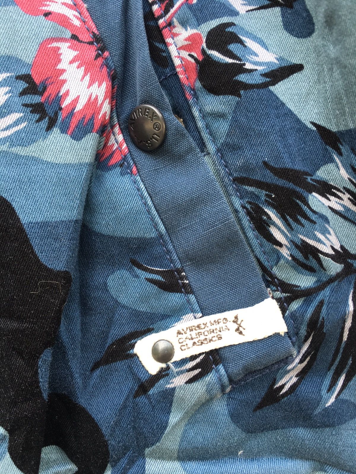 Avirex Rare Avirex Floral Hibiscus Jacket Size US L / EU 52-54 / 3 - 5 Thumbnail