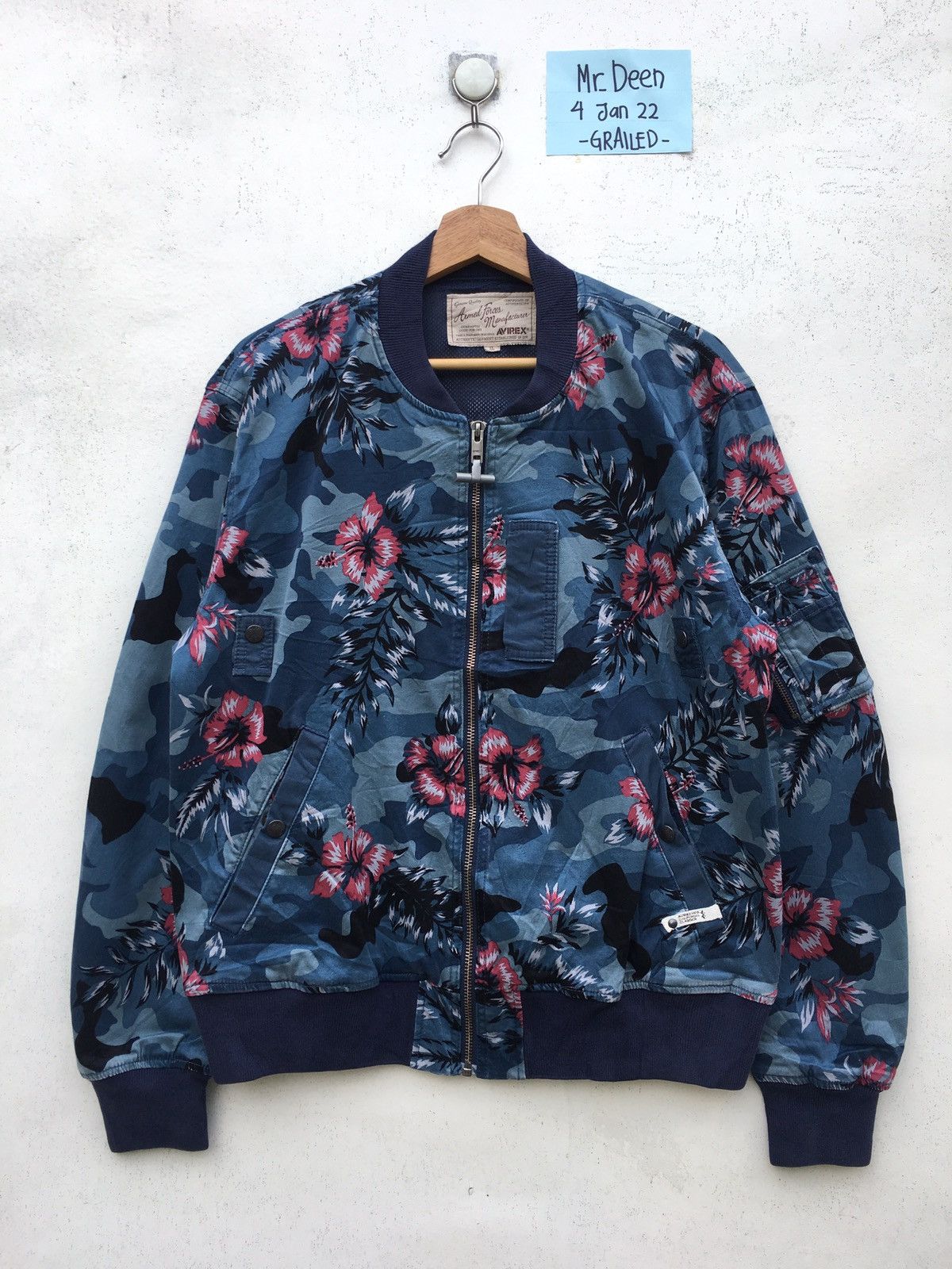 Avirex Rare Avirex Floral Hibiscus Jacket Size US L / EU 52-54 / 3 - 1 Thumbnail