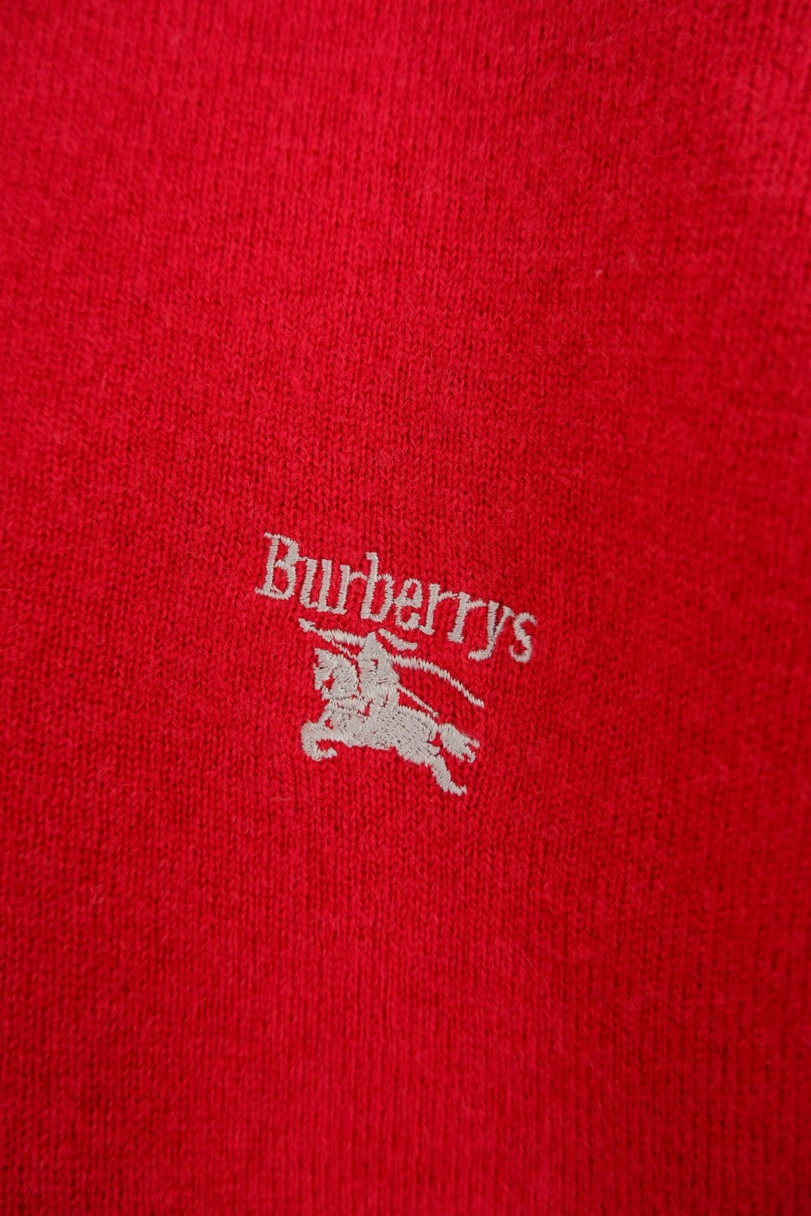 Burberry Vintage Burberry Lambswool Knitwear Size US L / EU 52-54 / 3 - 3 Thumbnail