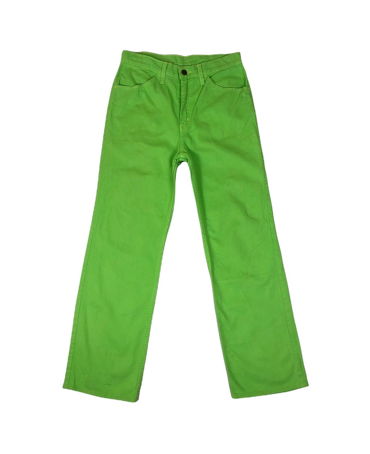 Levi's × Vintage 🔥 Vintage Levis 518-1050 White Tags Green Pants Size US 28 / EU 44 - 1 Thumbnail