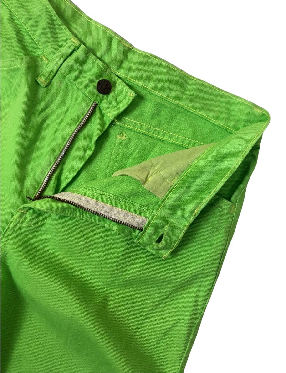Levi's × Vintage 🔥 Vintage Levis 518-1050 White Tags Green Pants Size US 28 / EU 44 - 7 Thumbnail