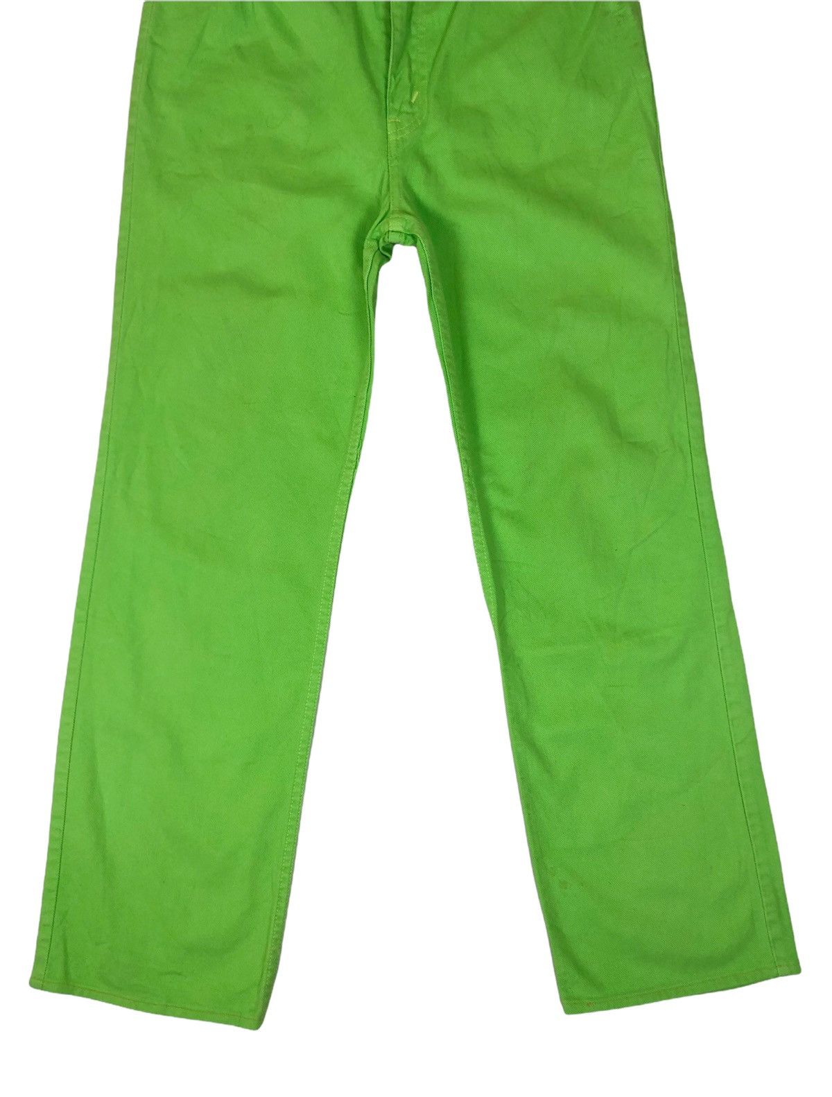 Levi's × Vintage 🔥 Vintage Levis 518-1050 White Tags Green Pants Size US 28 / EU 44 - 4 Thumbnail