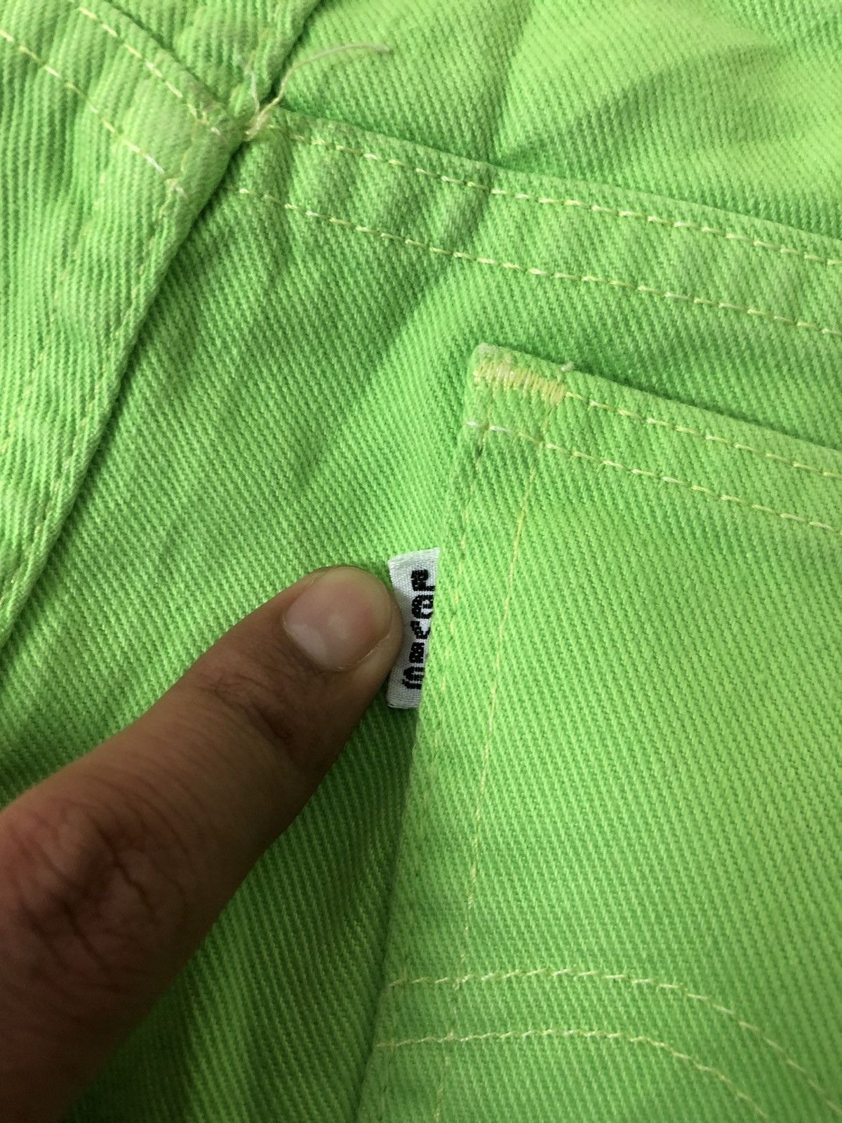 Levi's × Vintage 🔥 Vintage Levis 518-1050 White Tags Green Pants Size US 28 / EU 44 - 14 Thumbnail