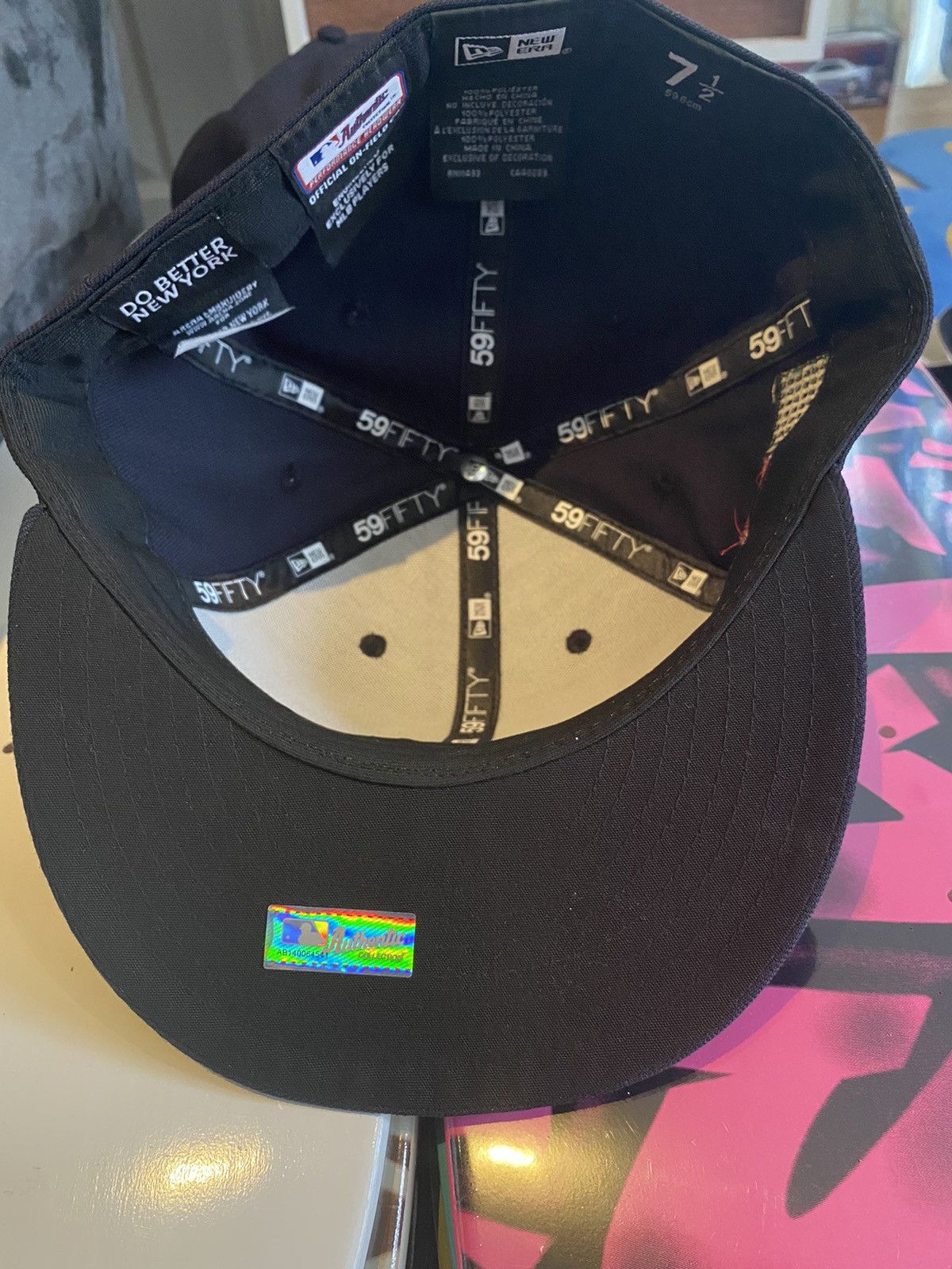 New Era × New York Yankees New Era New York Yankee Flat Brim Do Better New York Size ONE SIZE - 5 Thumbnail