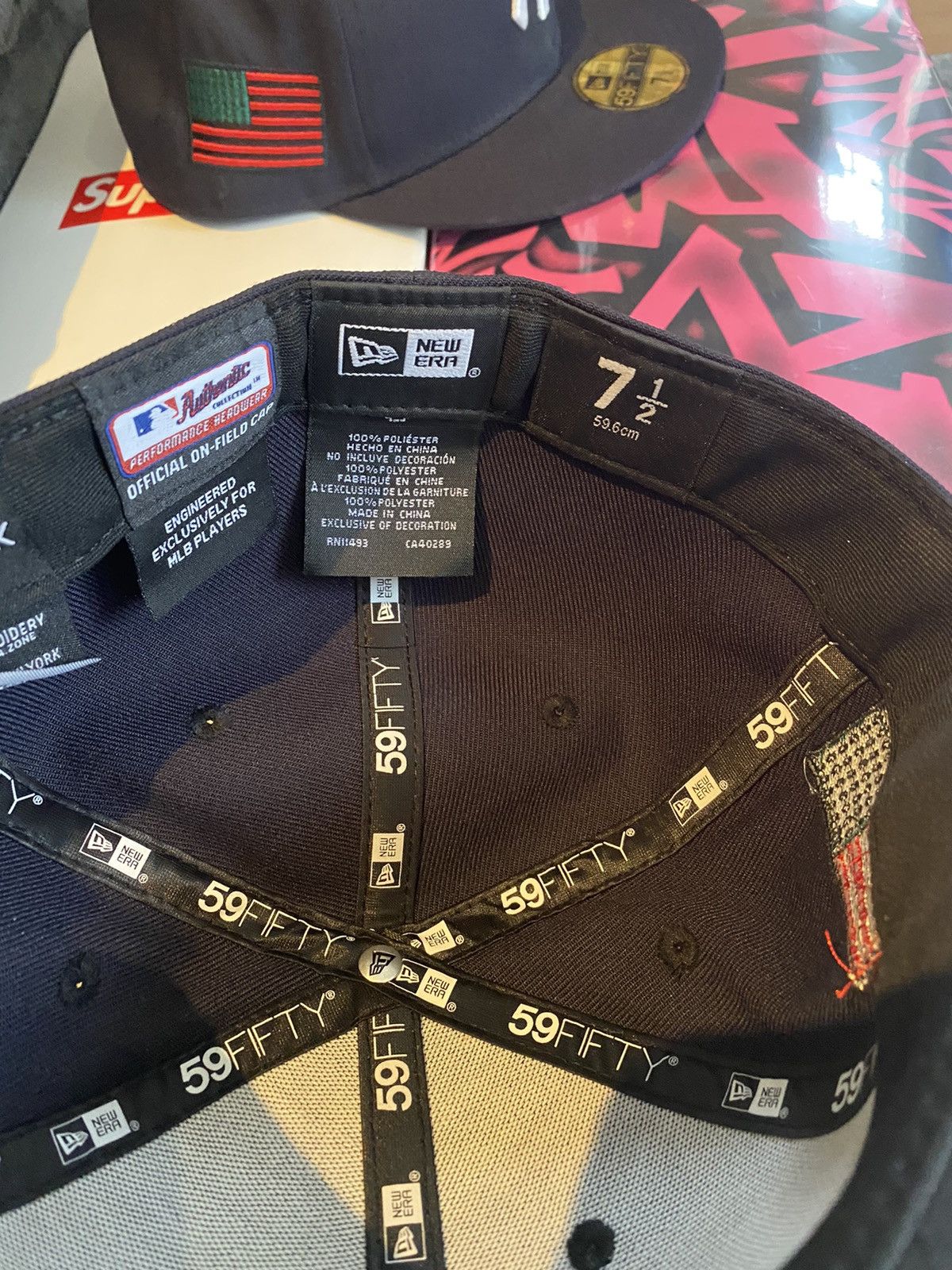 New Era × New York Yankees New Era New York Yankee Flat Brim Do Better New York Size ONE SIZE - 7 Thumbnail