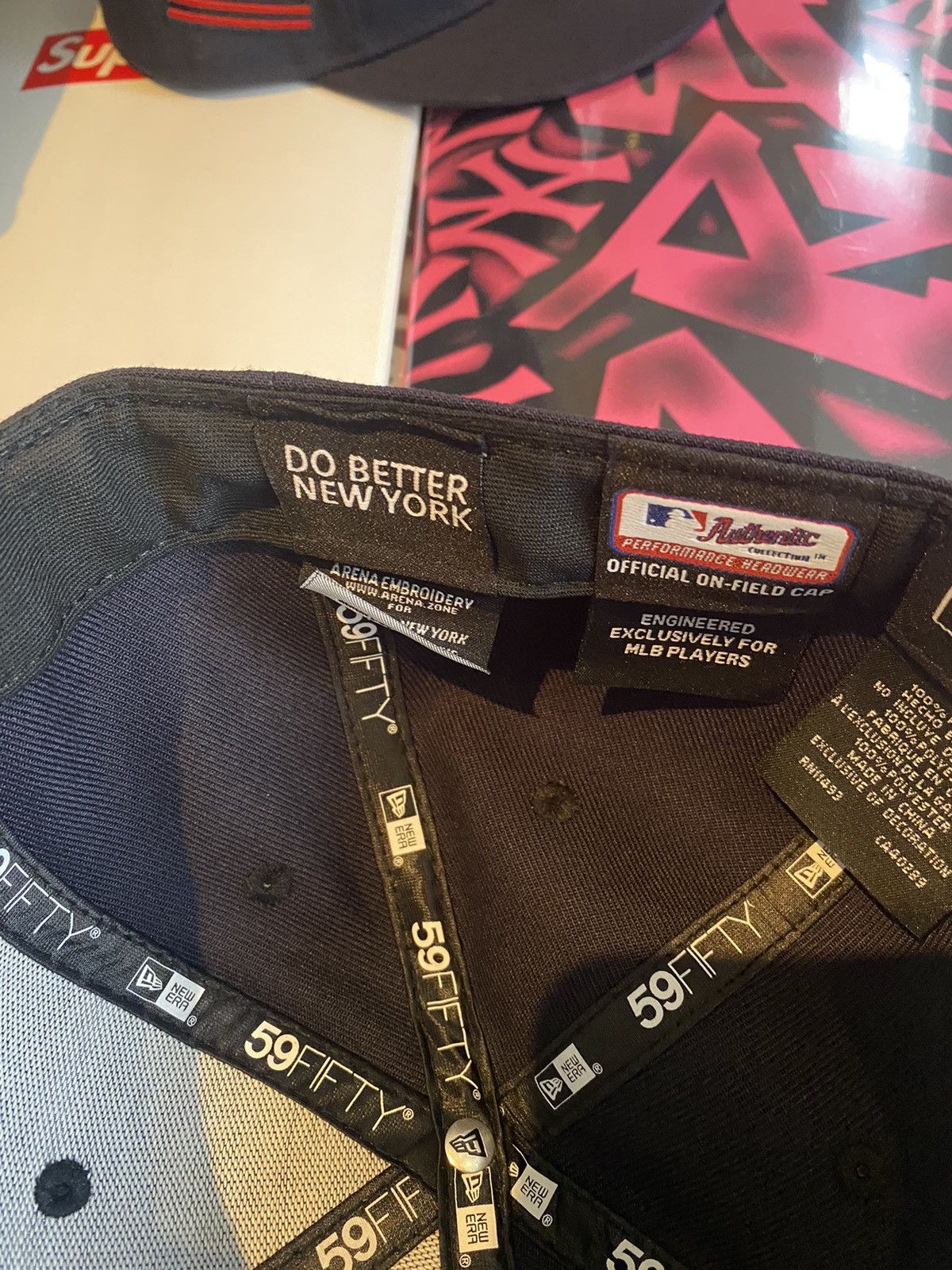 New Era × New York Yankees New Era New York Yankee Flat Brim Do Better New York Size ONE SIZE - 6 Thumbnail