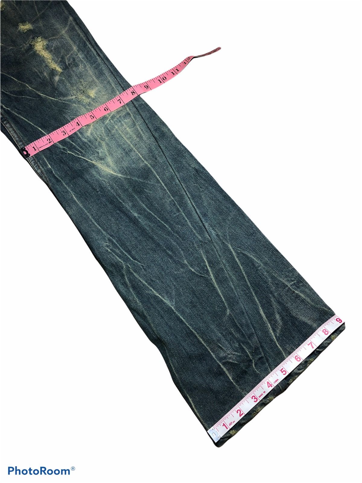 Japanese Brand FLARED⚡️⚡️TWIST DENIM BY ANTFUL JEANS Size US 31 - 8 Thumbnail