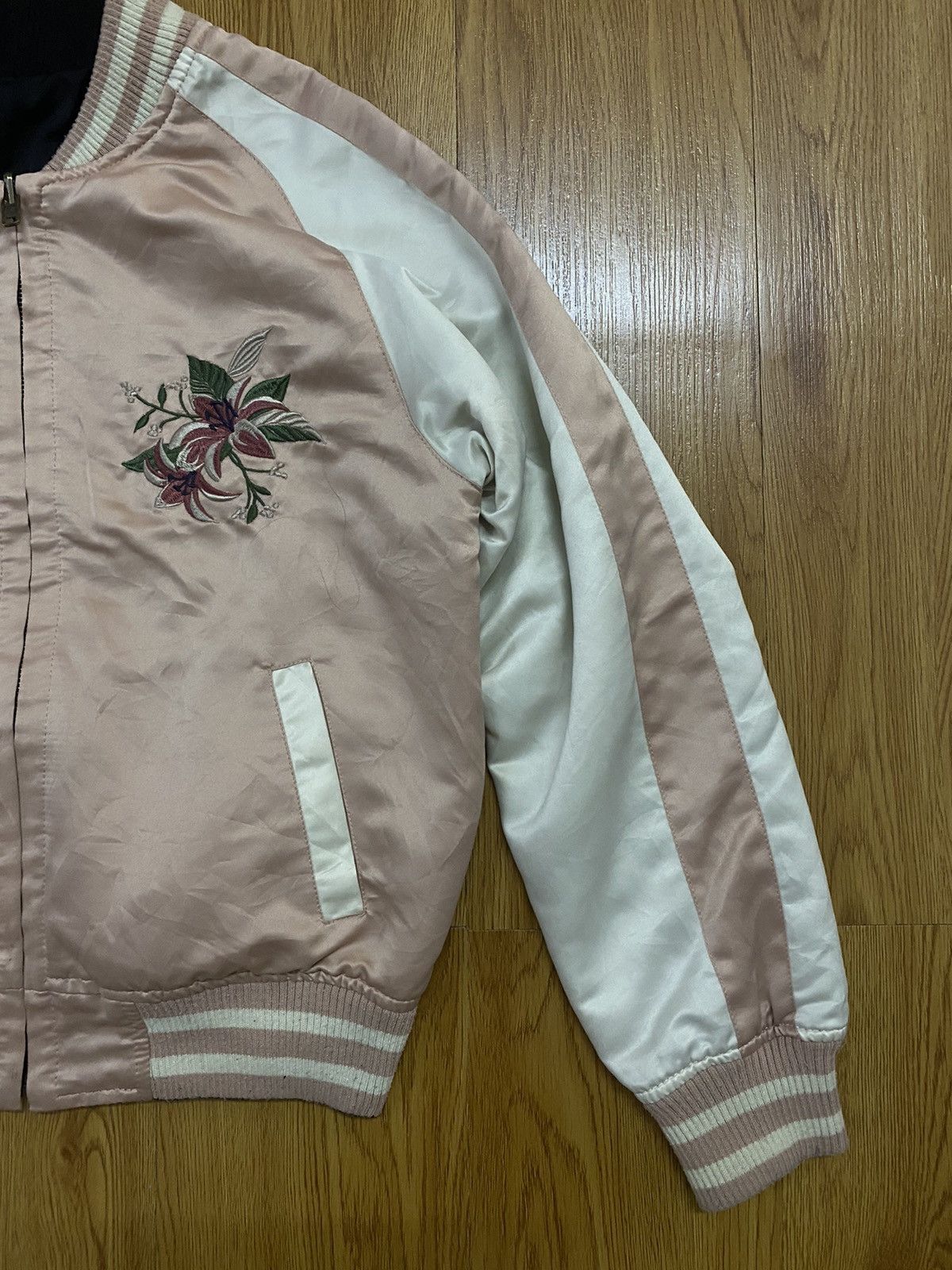 Japanese Brand × Vintage Vintage Ingni Reverseble Bomber Jacket Size US S / EU 44-46 / 1 - 4 Thumbnail