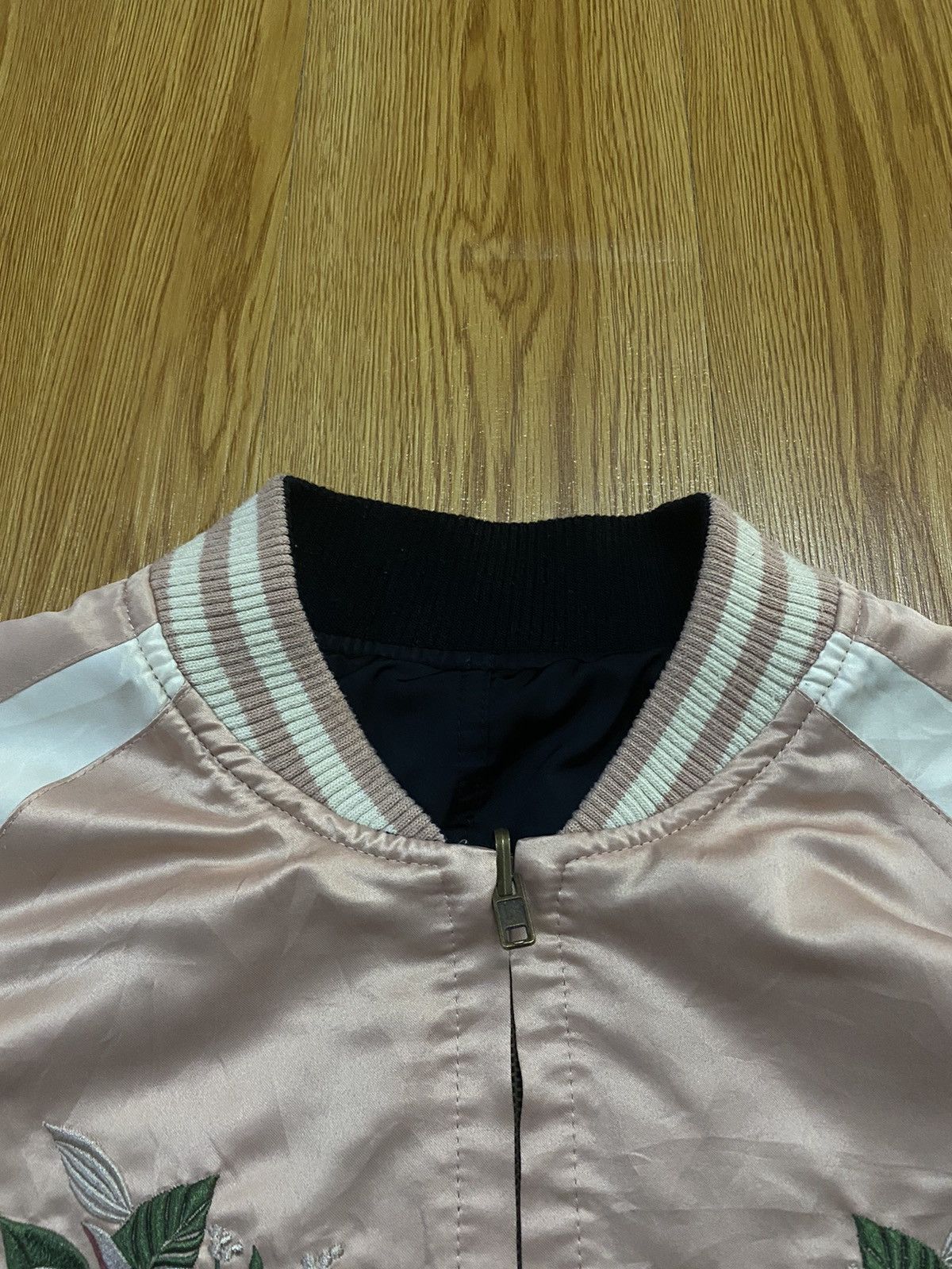Japanese Brand × Vintage Vintage Ingni Reverseble Bomber Jacket Size US S / EU 44-46 / 1 - 6 Thumbnail