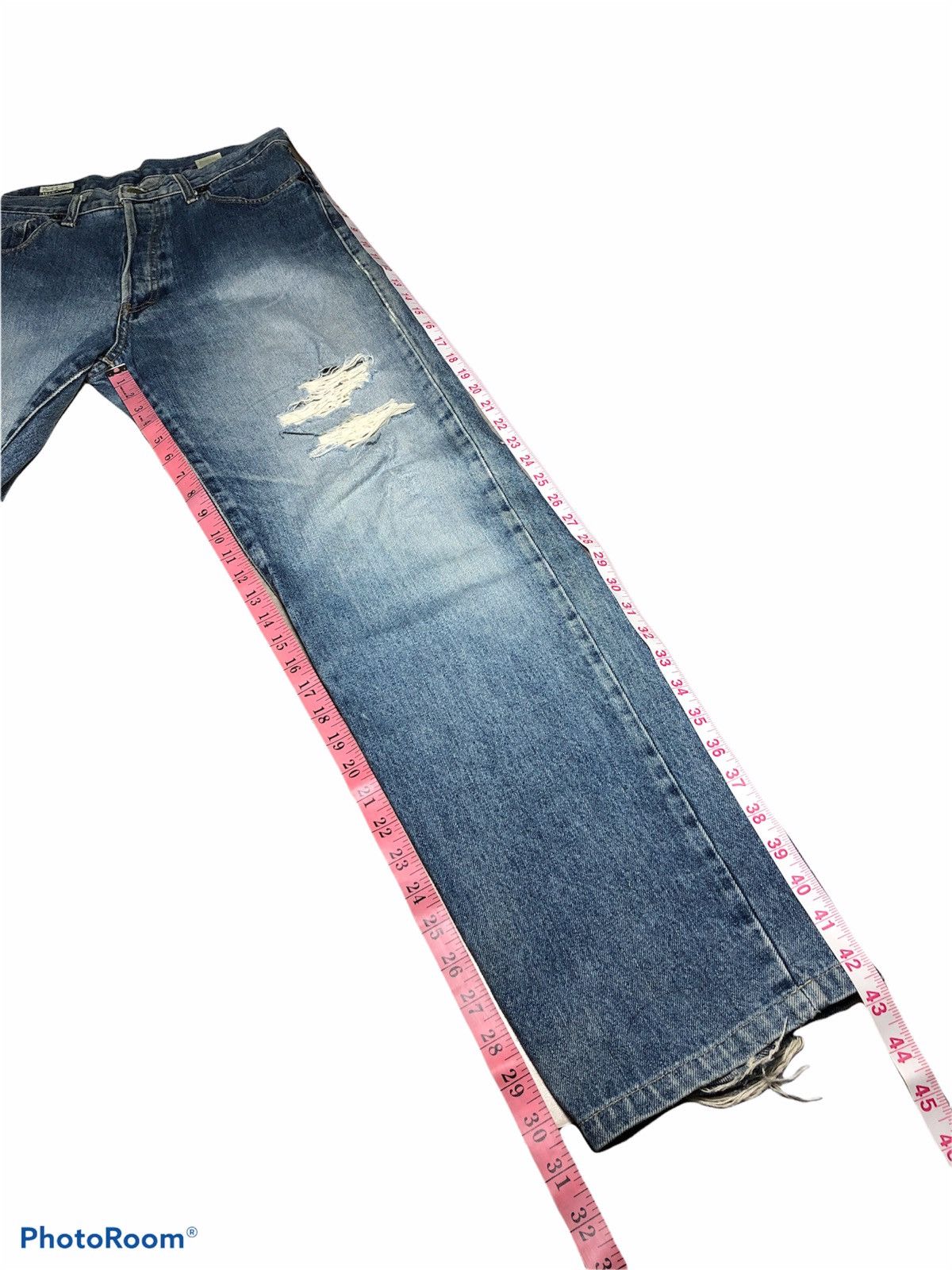 Paul Smith × Vintage VINTAGE Paul Smith Distressed Denim Size US 30 / EU 46 - 10 Thumbnail