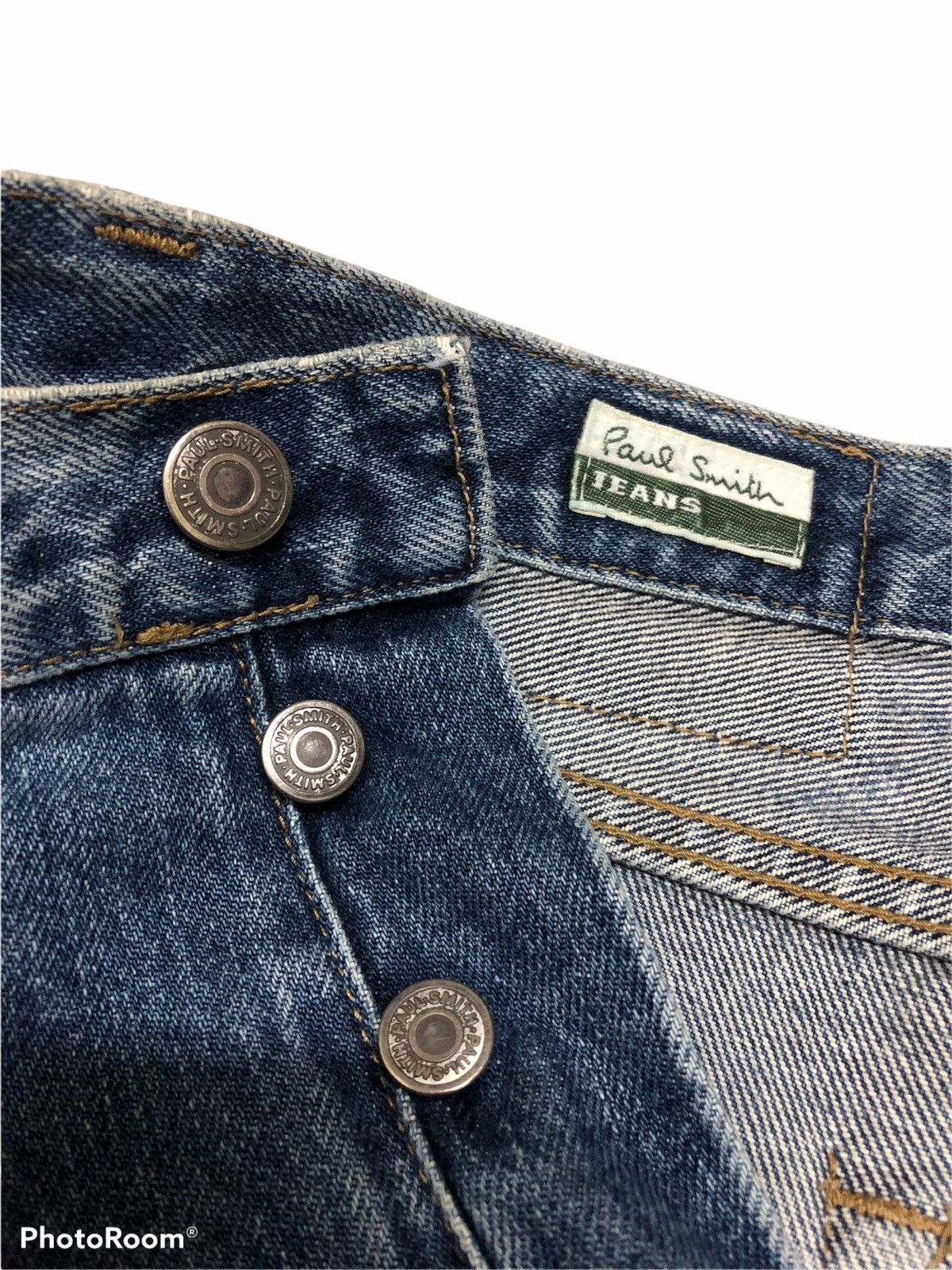 Paul Smith × Vintage VINTAGE Paul Smith Distressed Denim Size US 30 / EU 46 - 7 Thumbnail