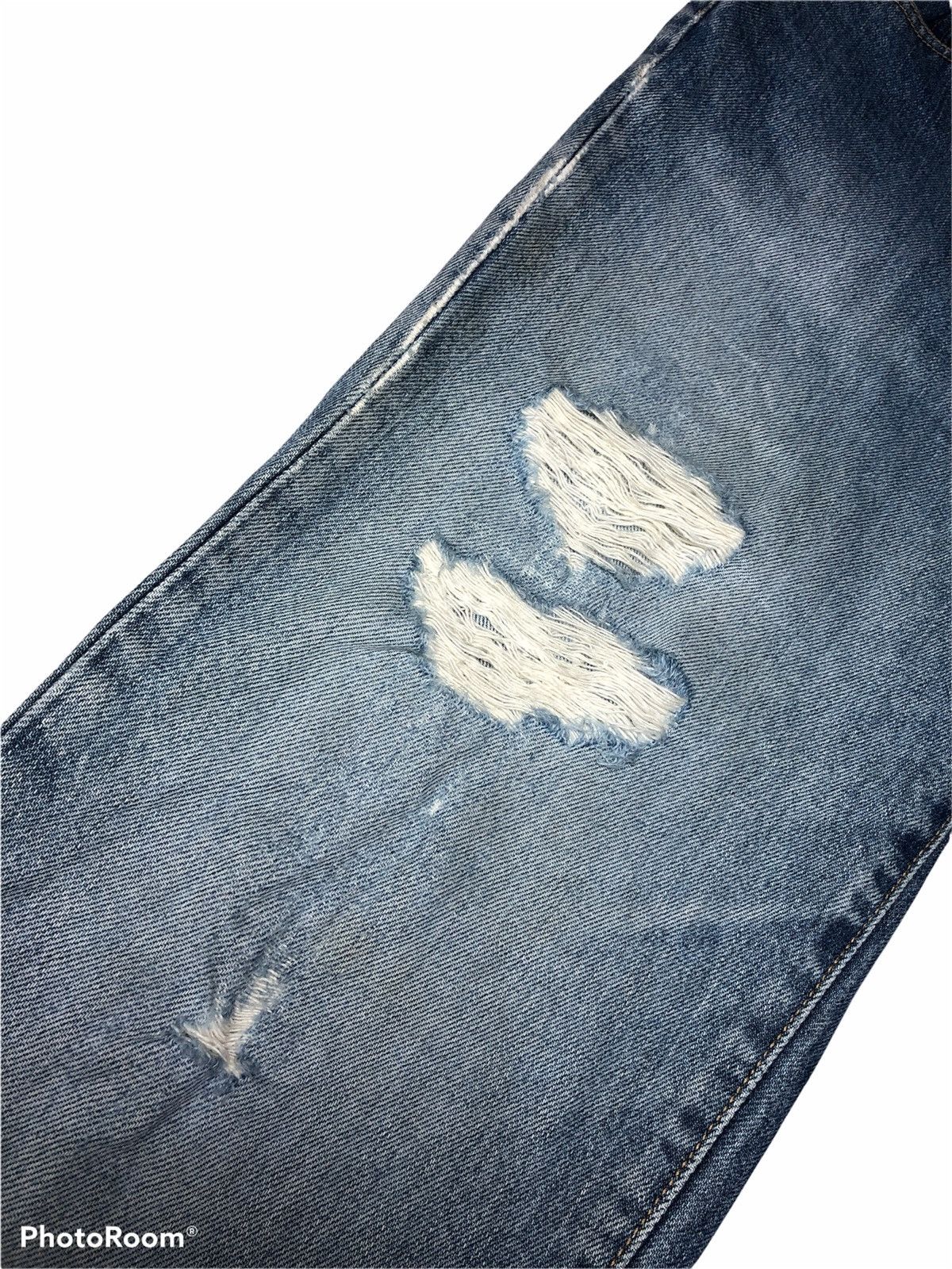 Paul Smith × Vintage VINTAGE Paul Smith Distressed Denim Size US 30 / EU 46 - 5 Thumbnail