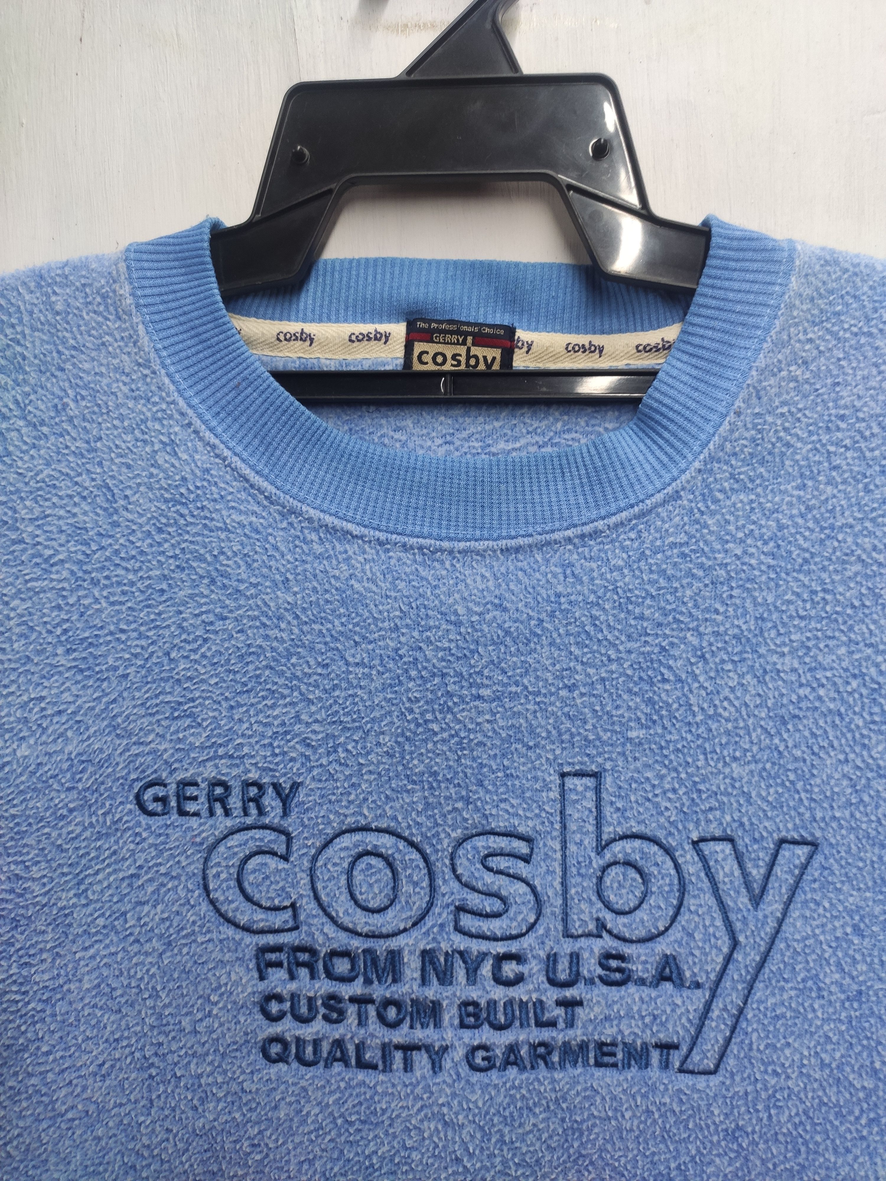 Vintage 🔥 Vintage Gery Cosby sweatshirt spell out Size US M / EU 48-50 / 2 - 3 Thumbnail