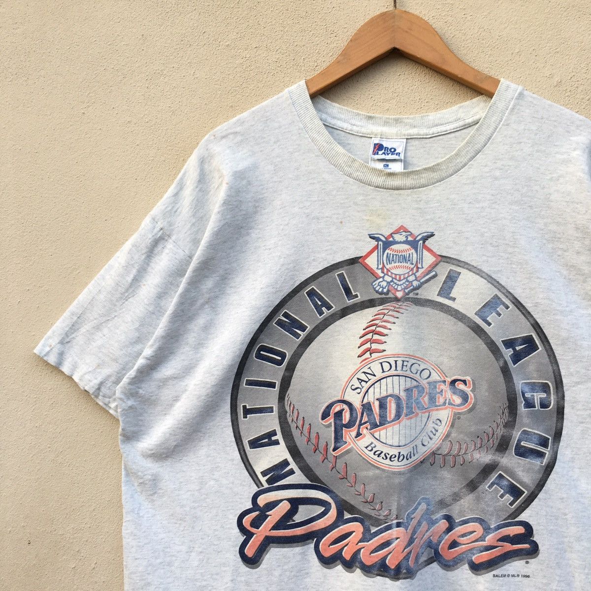 MLB × Vintage Vintage MLB NATIONAL LEAGUE PADRES BASEBALL CLUB T-shirt Size US XL / EU 56 / 4 - 5 Thumbnail