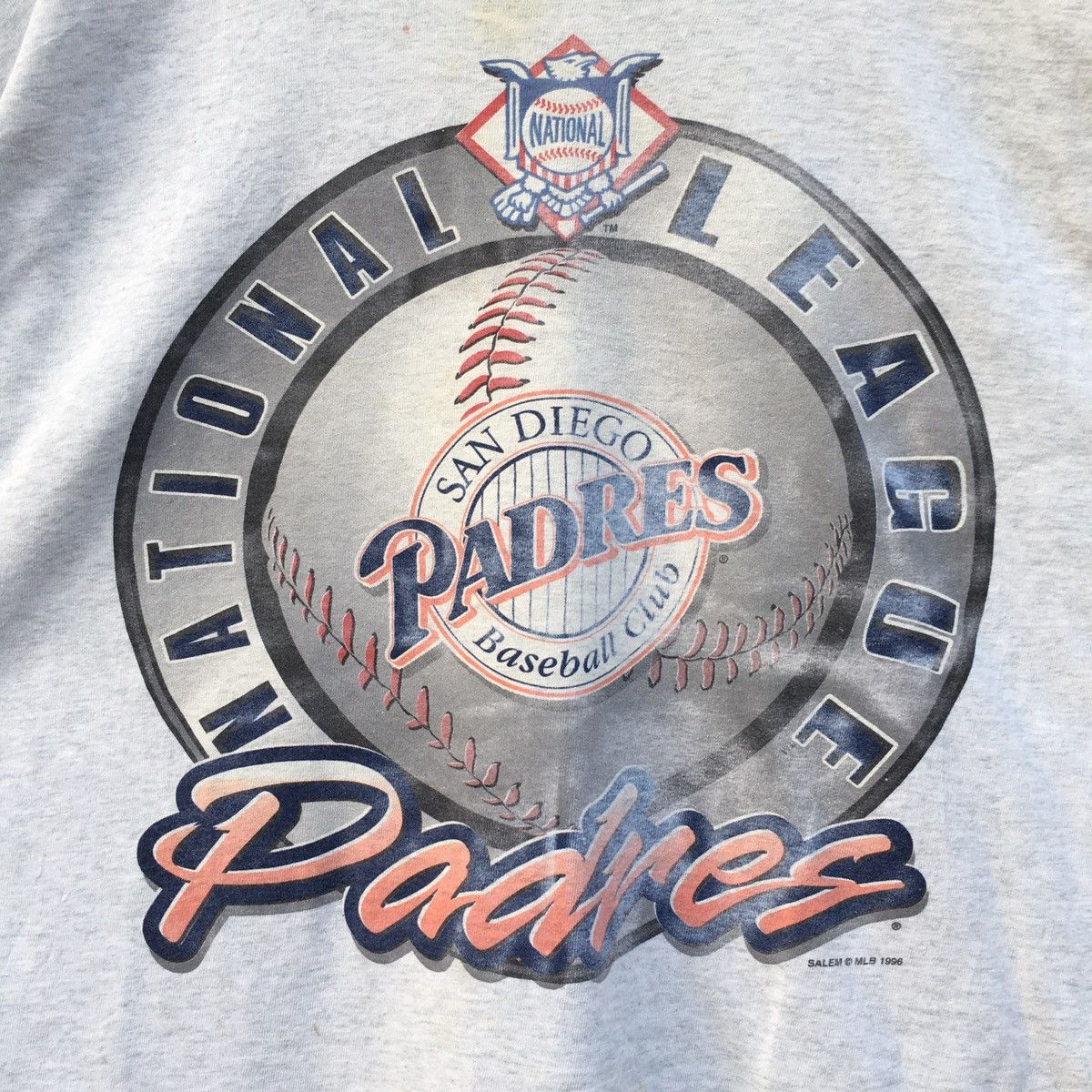MLB × Vintage Vintage MLB NATIONAL LEAGUE PADRES BASEBALL CLUB T-shirt Size US XL / EU 56 / 4 - 2 Thumbnail