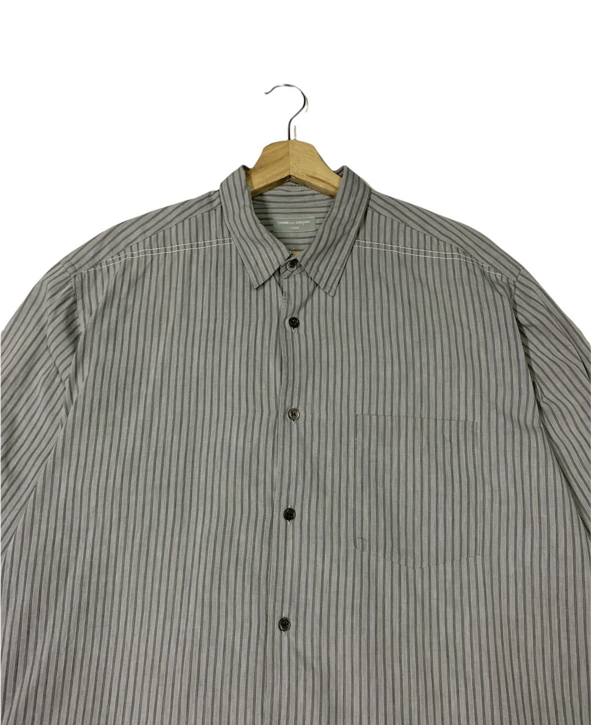 Comme des Garcons × Comme des Garcons Homme 🔥VTG CdGH CANDY STRIPES BUTTON UP SHIRTS Size US L / EU 52-54 / 3 - 4 Thumbnail