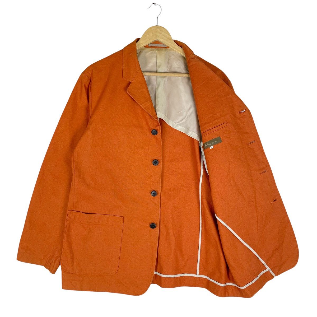 Y's for Men 🔥Y’S For Men Yohji Yamamoto Button Jacket Size US L / EU 52-54 / 3 - 3 Thumbnail