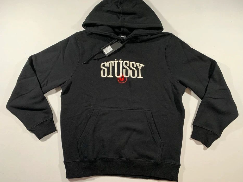 Streetwear Stussy Stussy Circle C App Hoodie SMALL Grailed