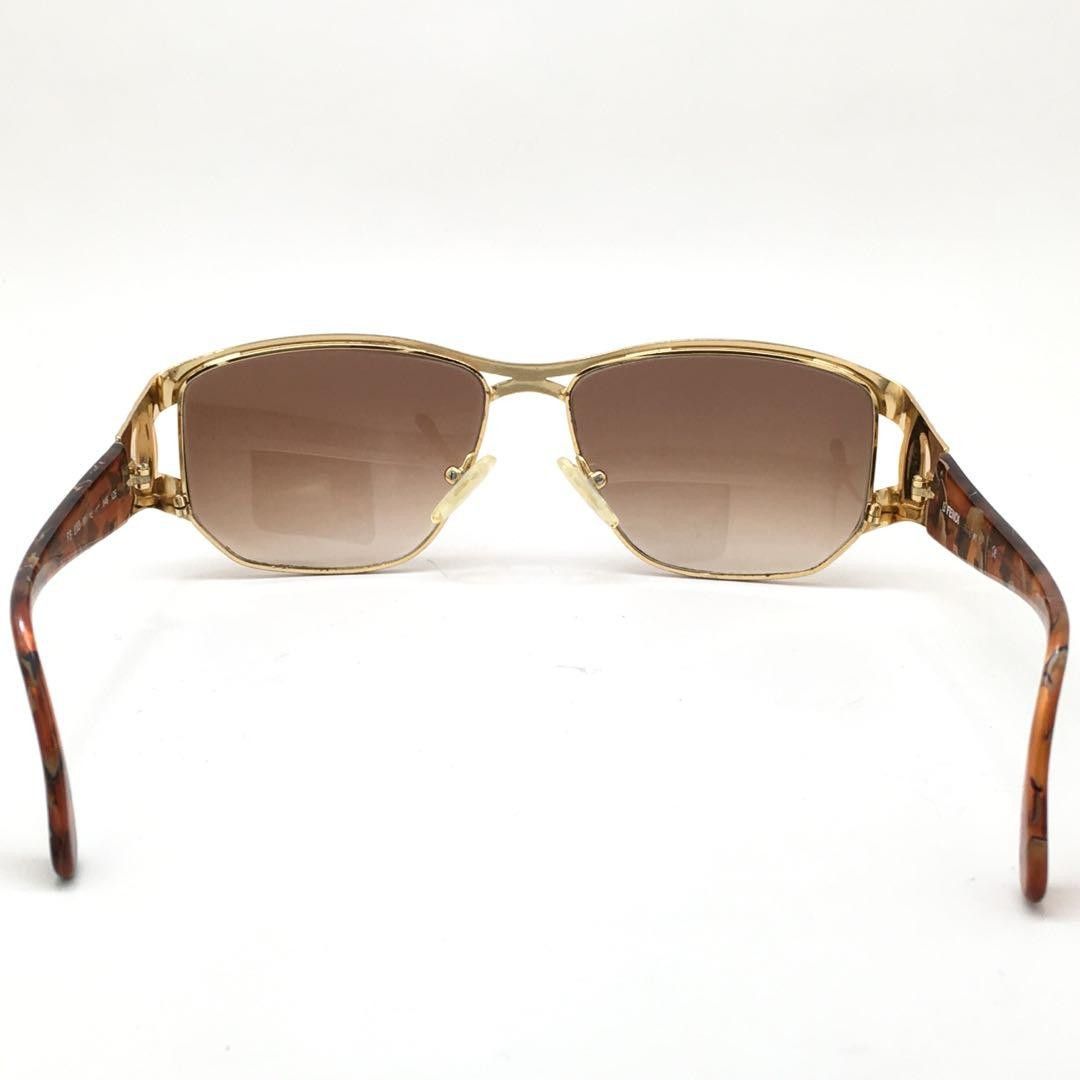 Vintage Fendi Gold plated frame/ tortoise Sunglasses