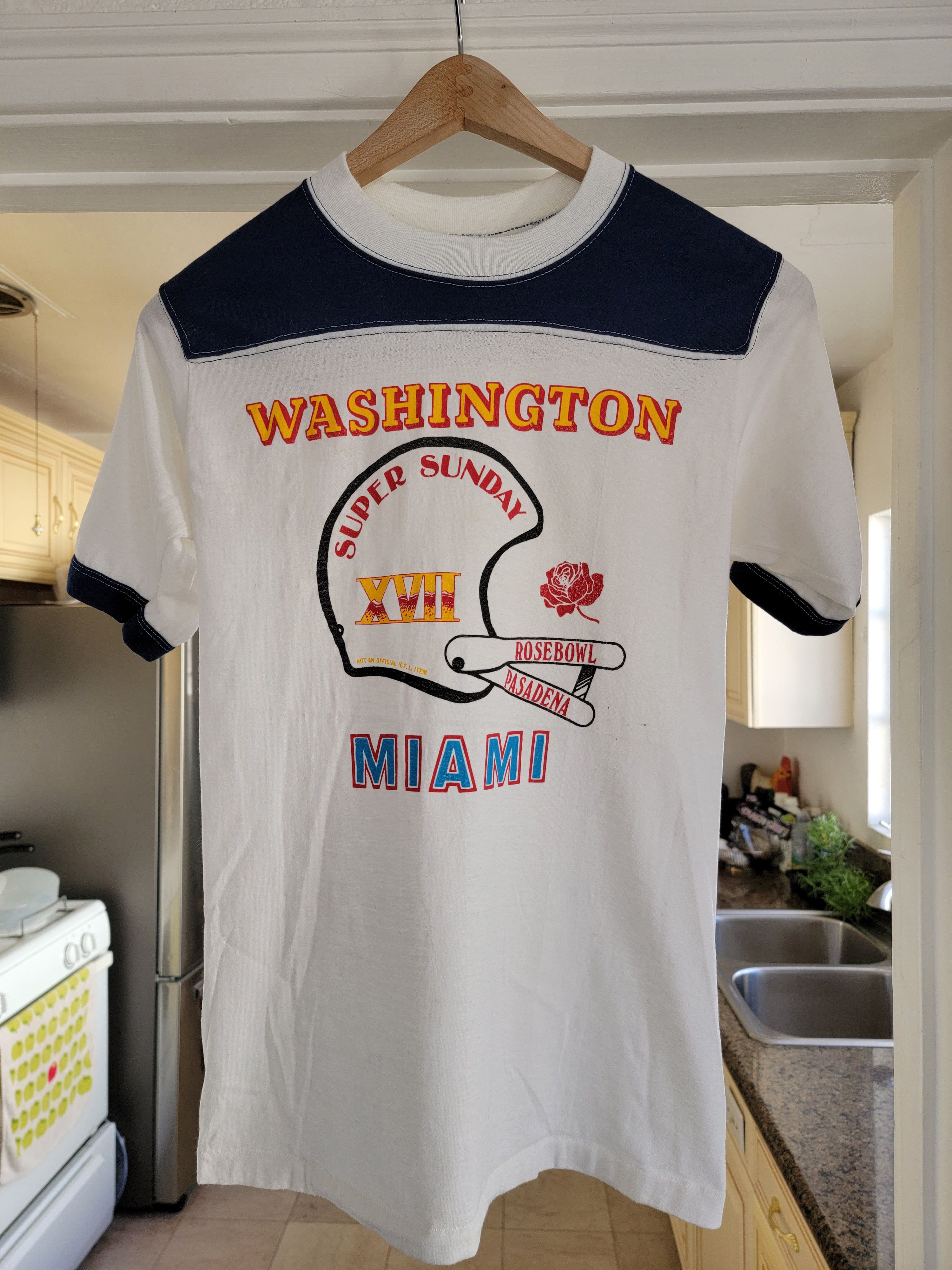 NOS 1983 Rose Bowl at Pasadena Miami T Shirt