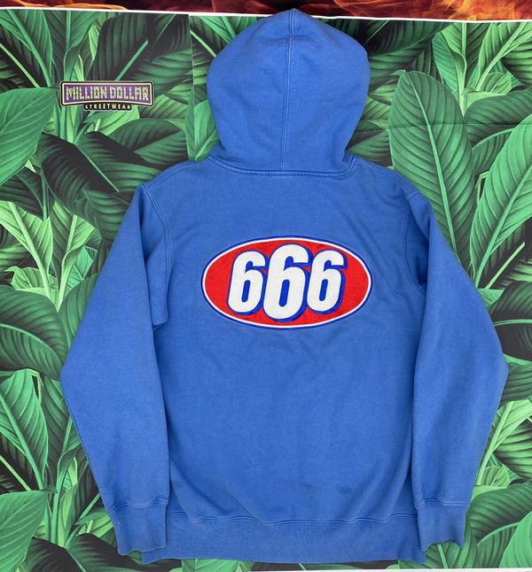 Supreme 666 Zip Up Hoodie Grailed