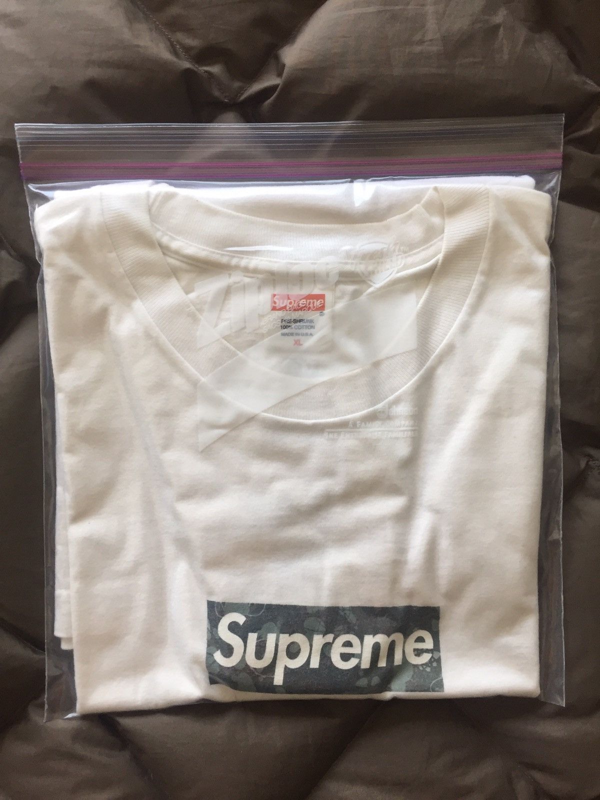 Supreme 'Mo Wax' Box Logo Tee 1/50 | Grailed