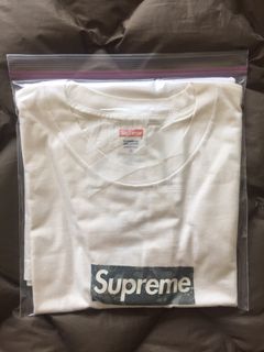 Supreme mo wax box logo outlet tee