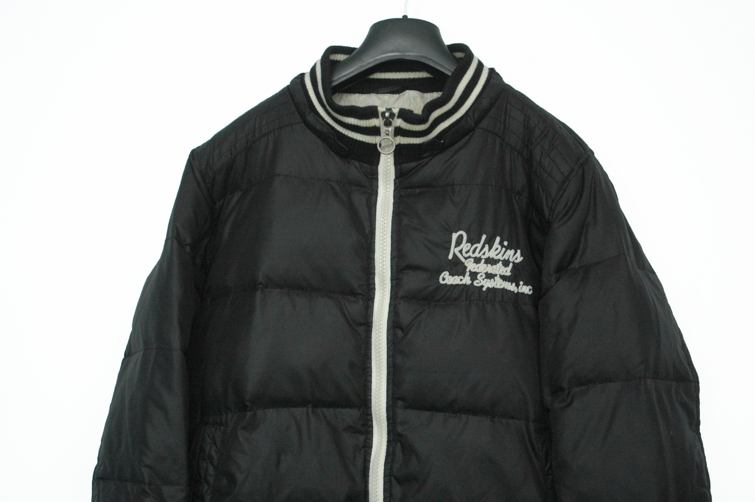 NFL Redskins Down Puffer Bomber Jacket Size US XL / EU 56 / 4 - 6 Thumbnail