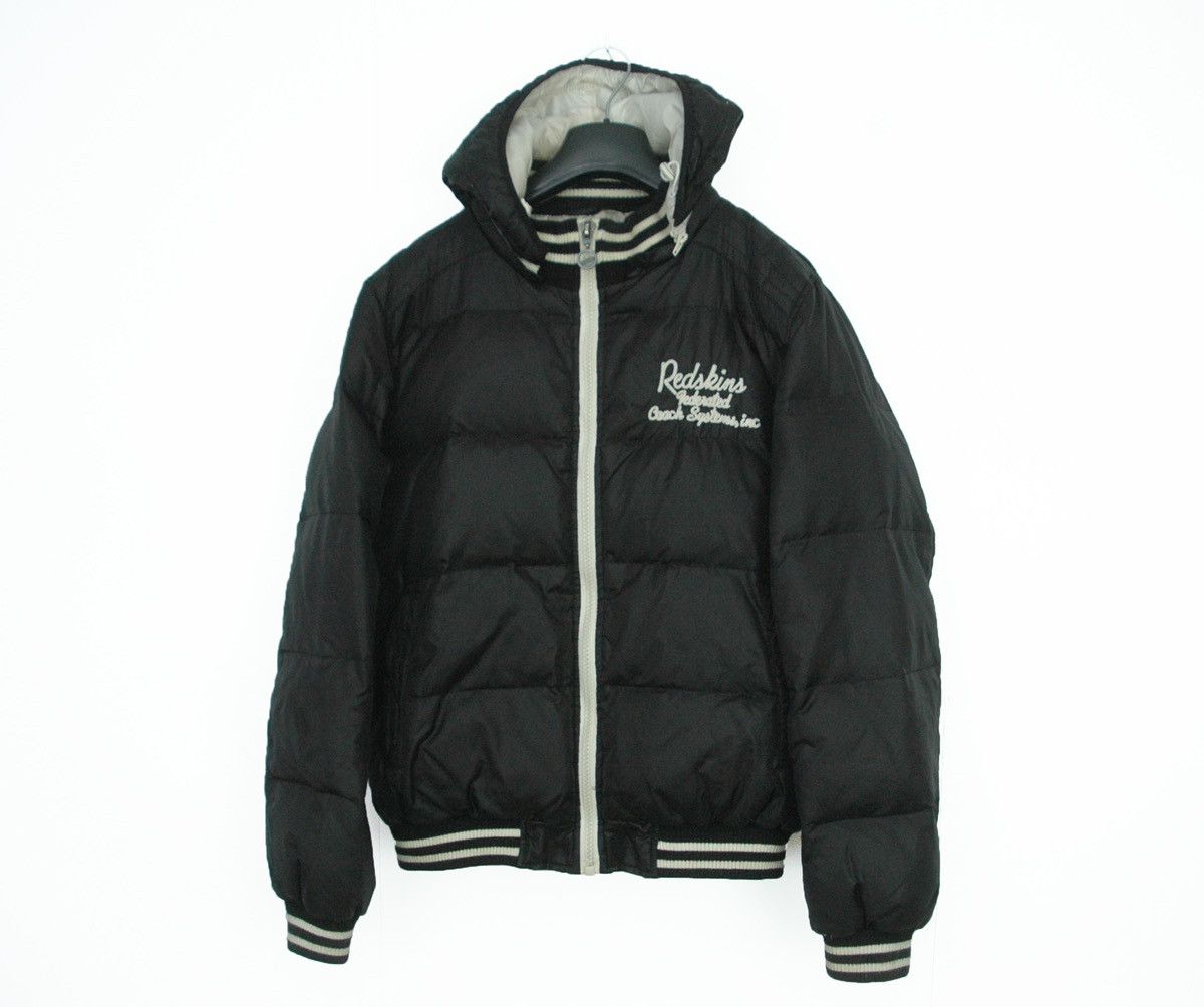 NFL Redskins Down Puffer Bomber Jacket Size US XL / EU 56 / 4 - 4 Thumbnail