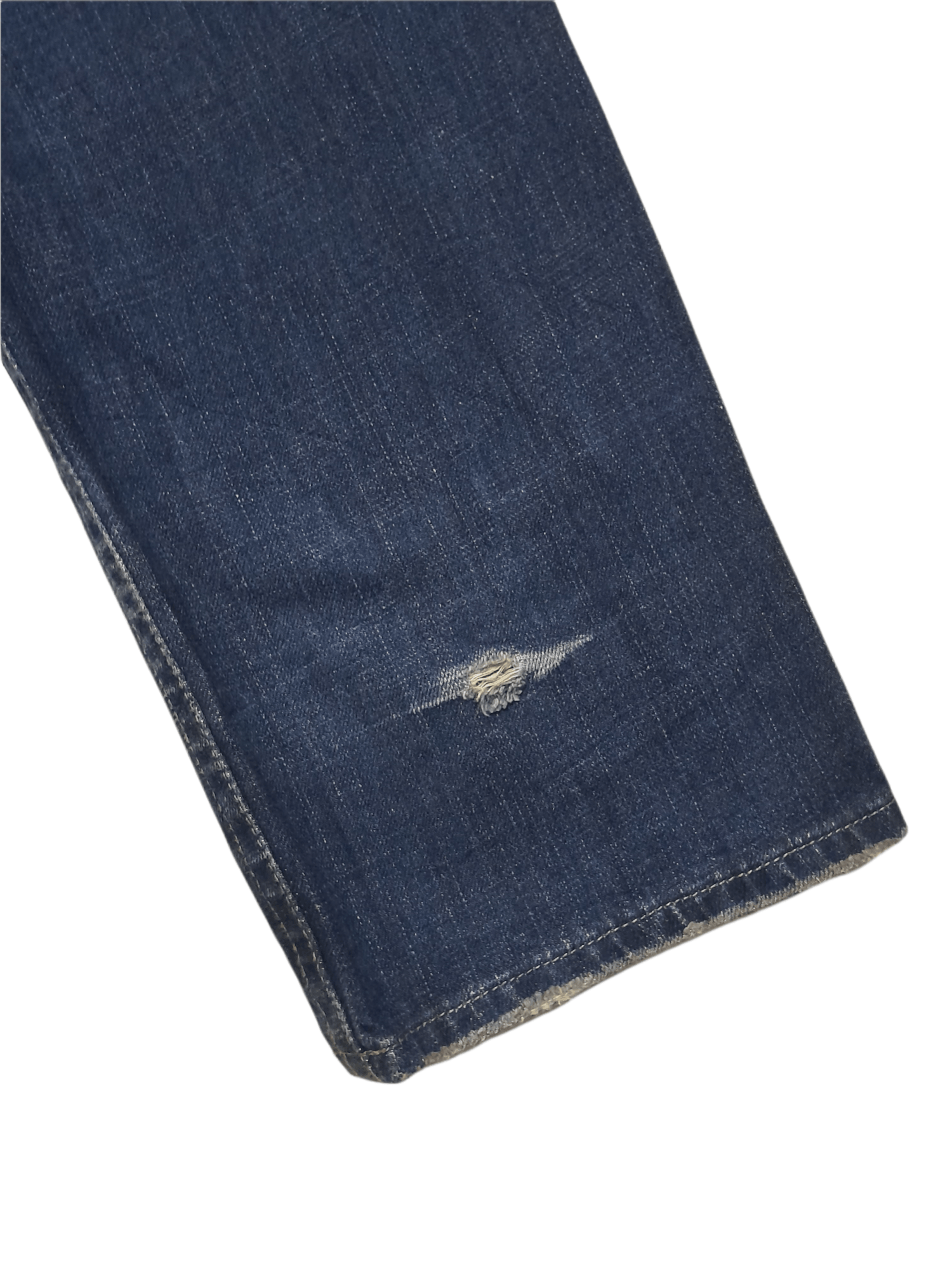 Japanese Brand BS JAPAN AKUMA DEMON OSHIROIBABA DENIM DISRESSED (D602) Size US 32 / EU 48 - 11 Thumbnail