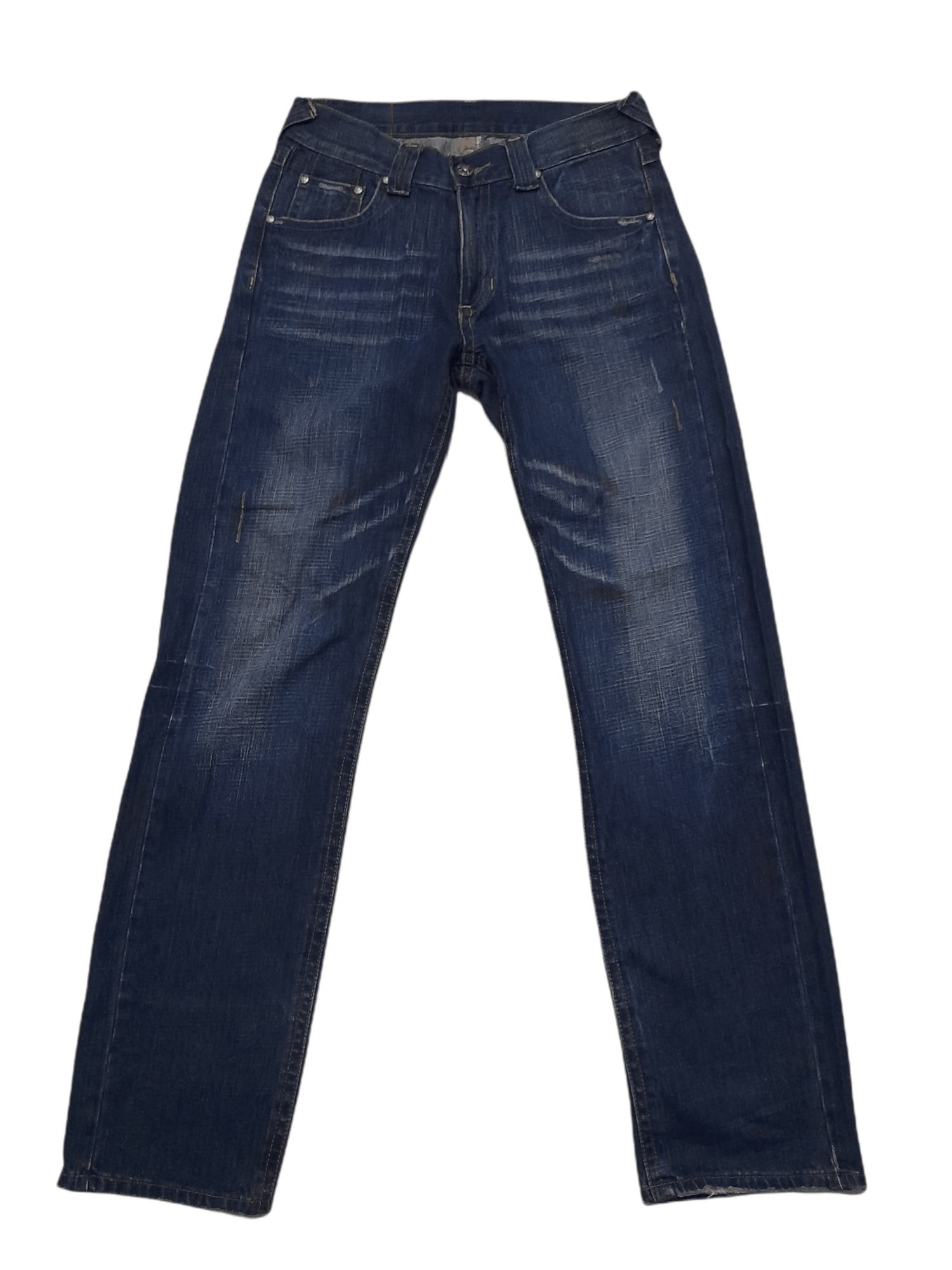 Japanese Brand BS JAPAN AKUMA DEMON OSHIROIBABA DENIM DISRESSED (D602) Size US 32 / EU 48 - 8 Thumbnail