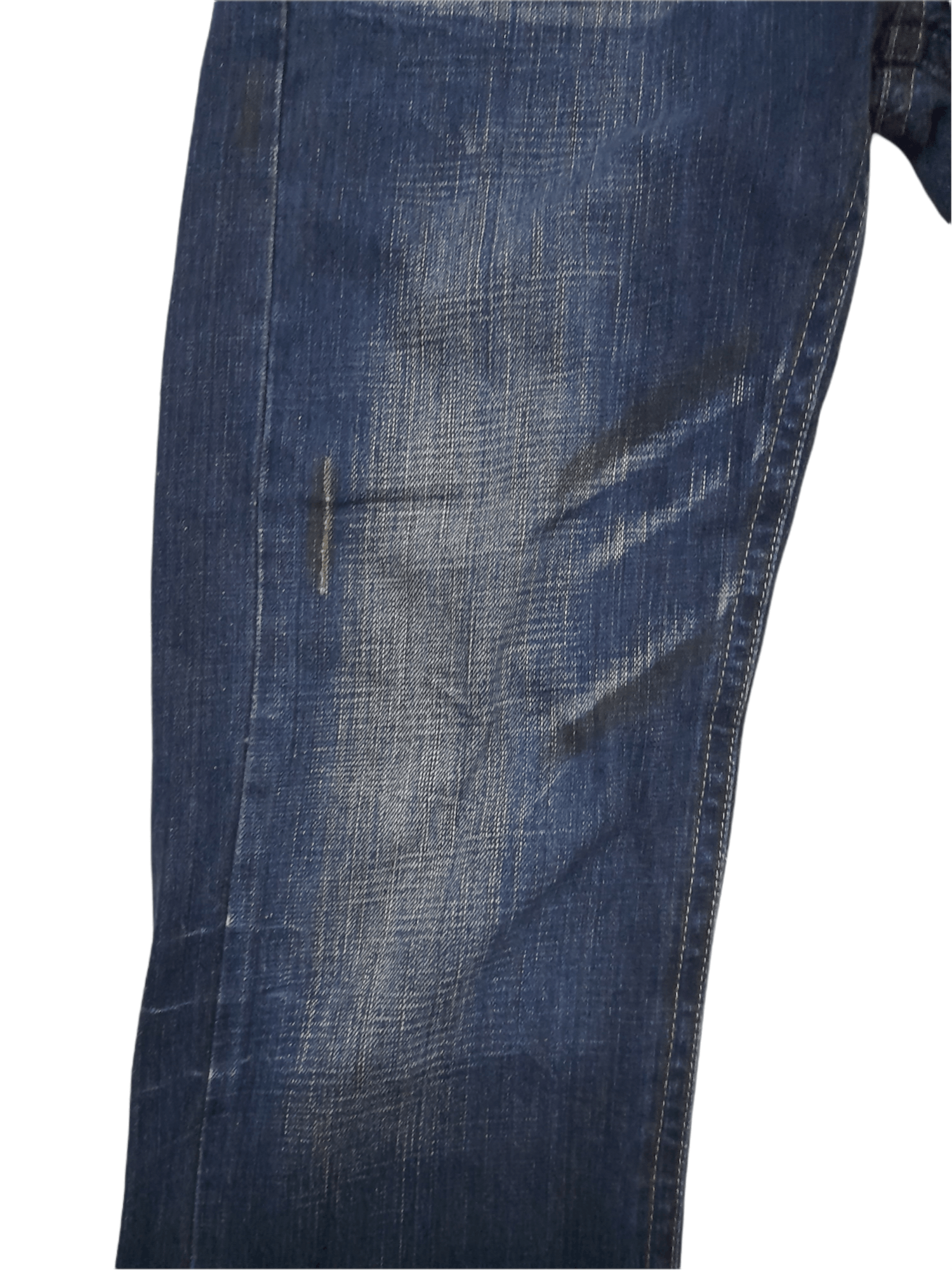 Japanese Brand BS JAPAN AKUMA DEMON OSHIROIBABA DENIM DISRESSED (D602) Size US 32 / EU 48 - 7 Thumbnail