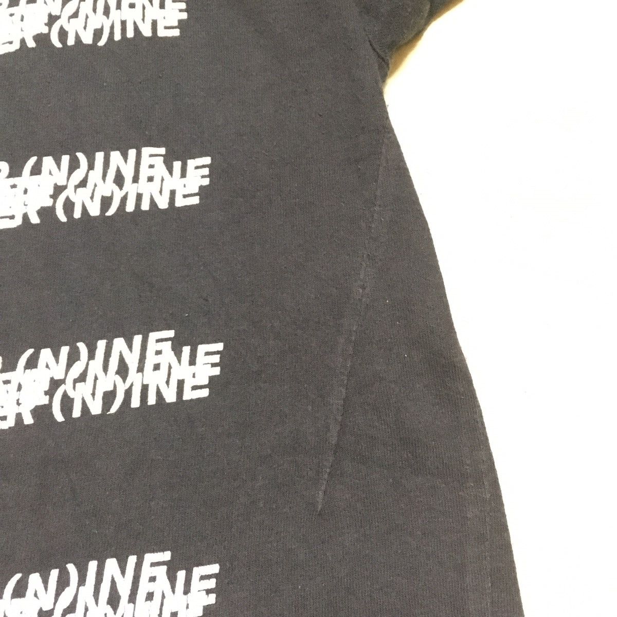 Number (N)ine Number (N)ine Logo Border Cut And Sew TShirt Size US L / EU 52-54 / 3 - 8 Thumbnail