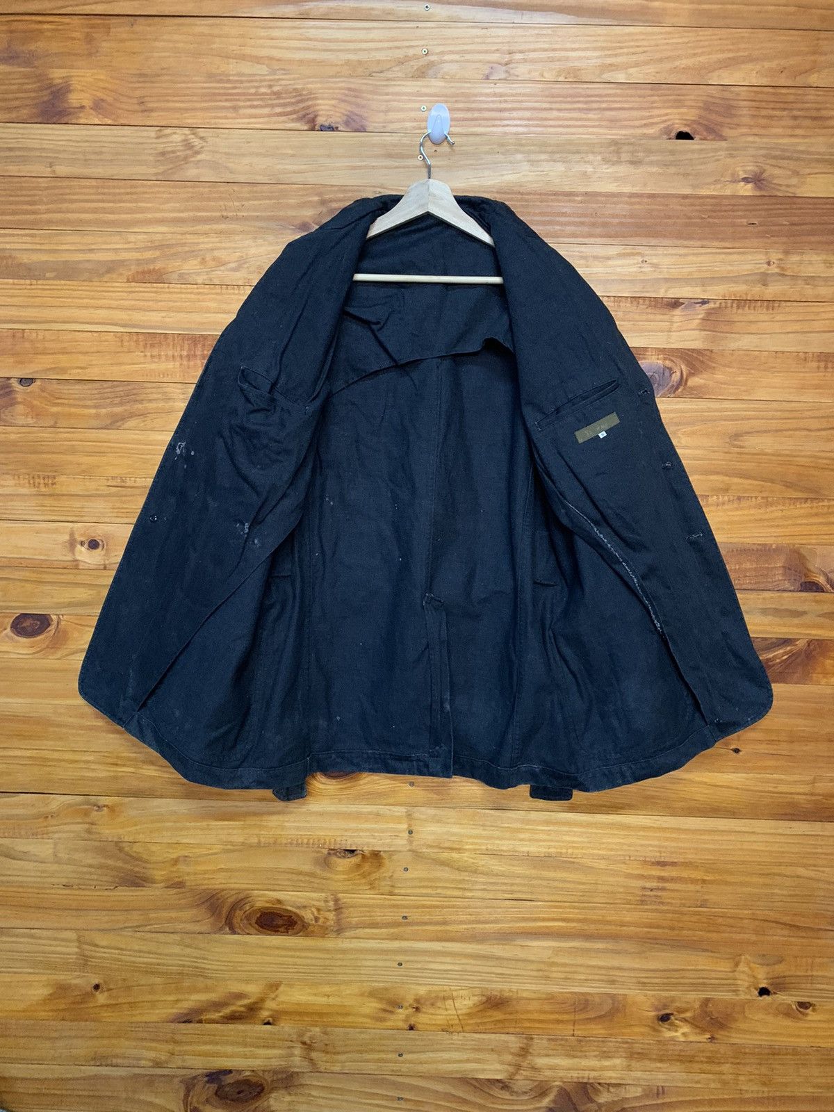 Yohji Yamamoto Vintage YS For Men Yohji Yamamoto Distress Overcoat Size US M / EU 48-50 / 2 - 6 Thumbnail