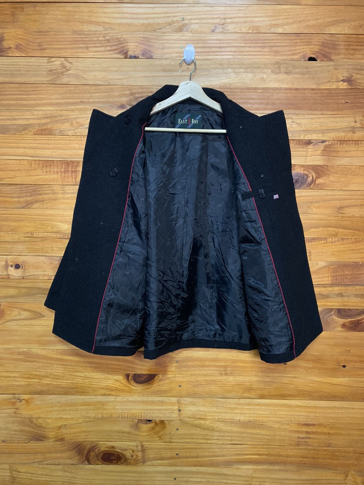 Vintage Vintage East Boy Double Breast Wool Coat Size US S / EU 44-46 / 1 - 5 Thumbnail