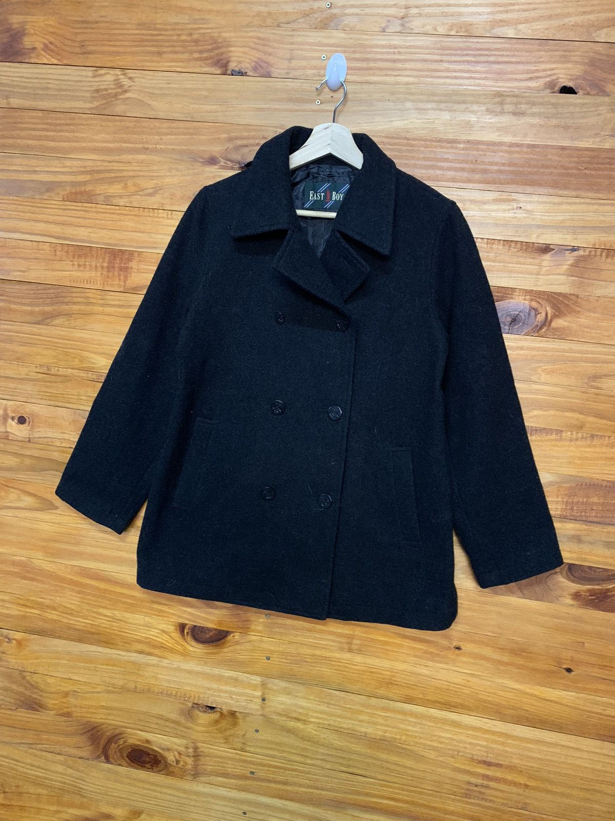 Vintage Vintage East Boy Double Breast Wool Coat Size US S / EU 44-46 / 1 - 3 Thumbnail