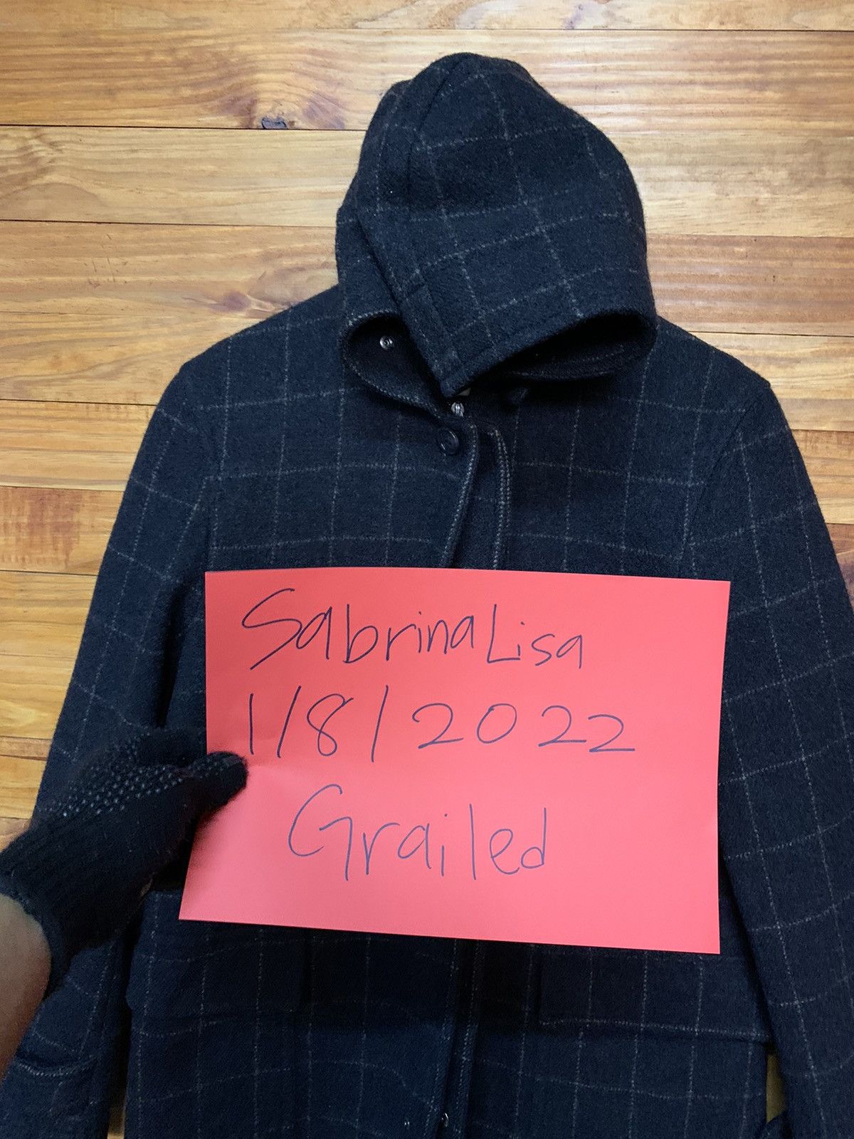 Japanese Brand Vintage Comme Ca Du Mode Checked Plaid Wool Jacket Size US M / EU 48-50 / 2 - 7 Thumbnail
